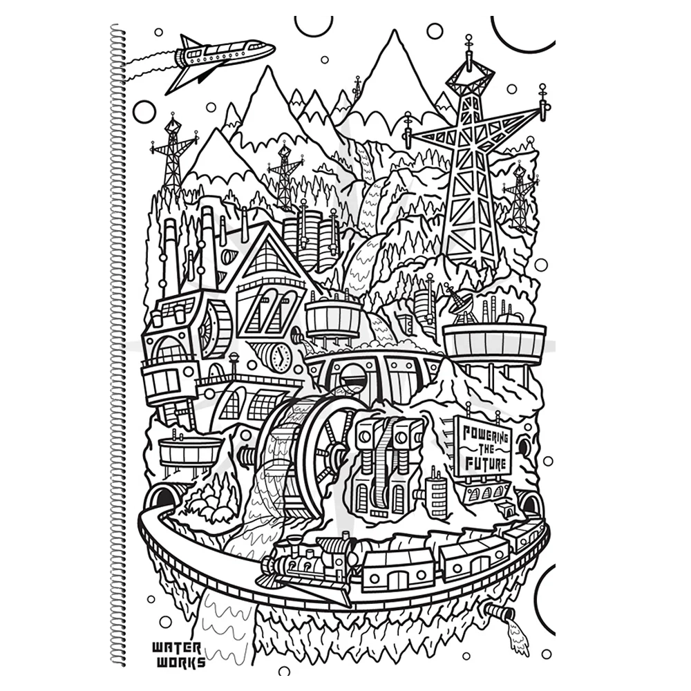 Sky 39 s The Limit Vol 1 Coloring Book Tracing Paper
