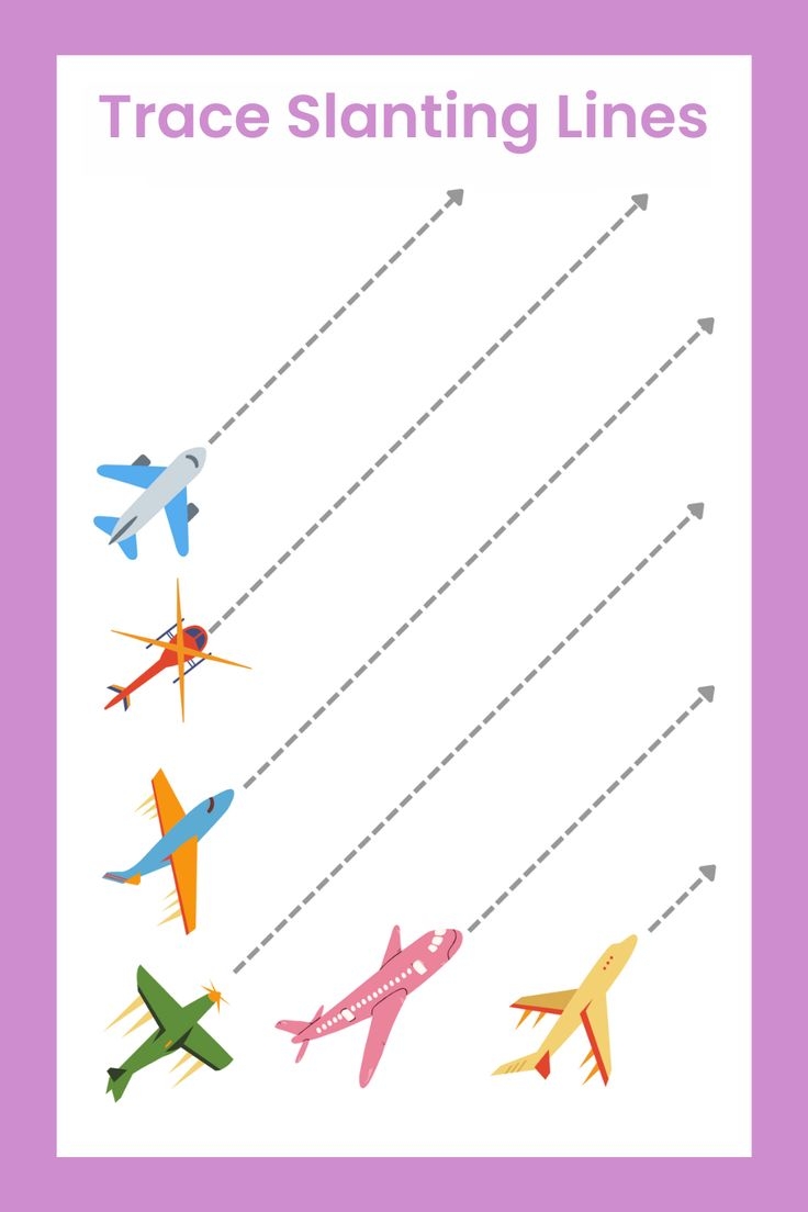 Slanting Lines Worksheets Tracing Worksheets Preschool Pre 