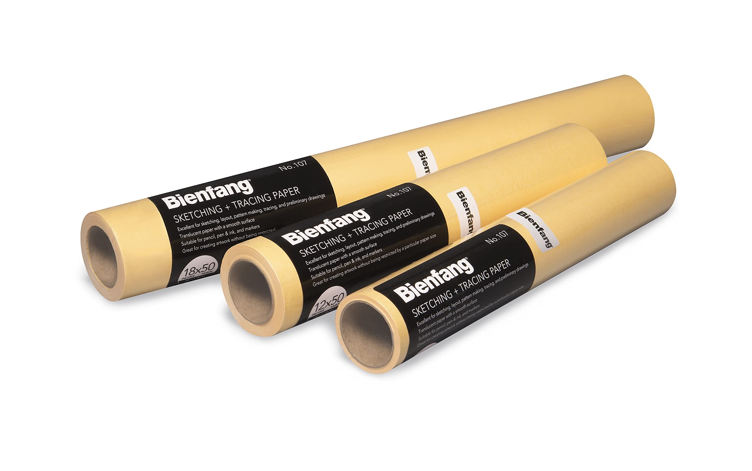 Speedball Bienfang 107 Sketching amp Tracing Paper Roll 28GSM 