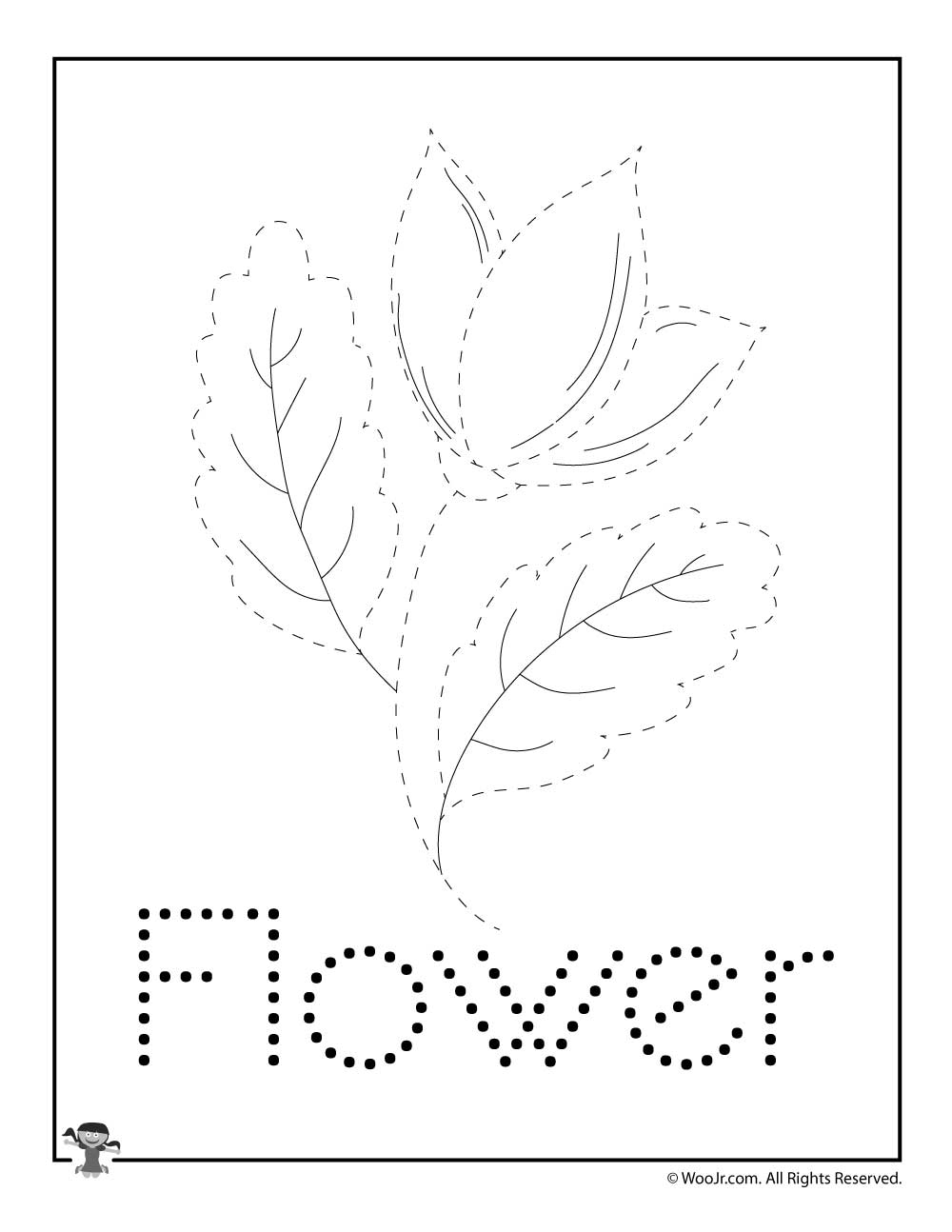Spring Preschool Worksheets For Shape Recognition amp Tracing 