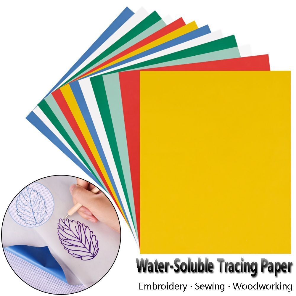 Stitch Handmade For Cloth Water Soluble Embroidery Tracing Bumf 