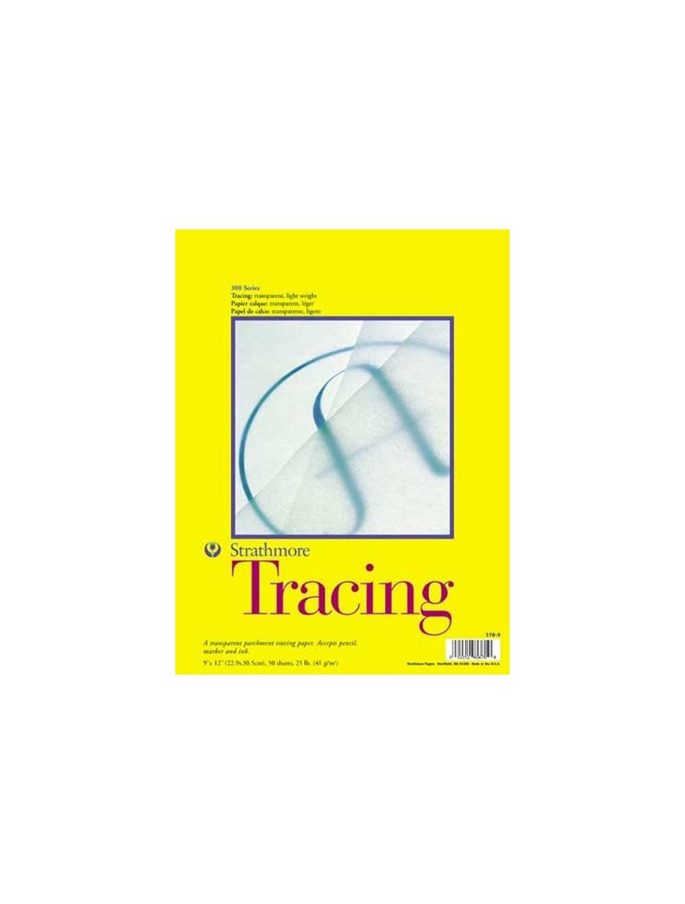 Strathmore Tracing Paper Pad 300 Series Tape Bound 11 X 14in Strathmore Tracing Paper Pad 300 Series Tape Bound 11 X 14in