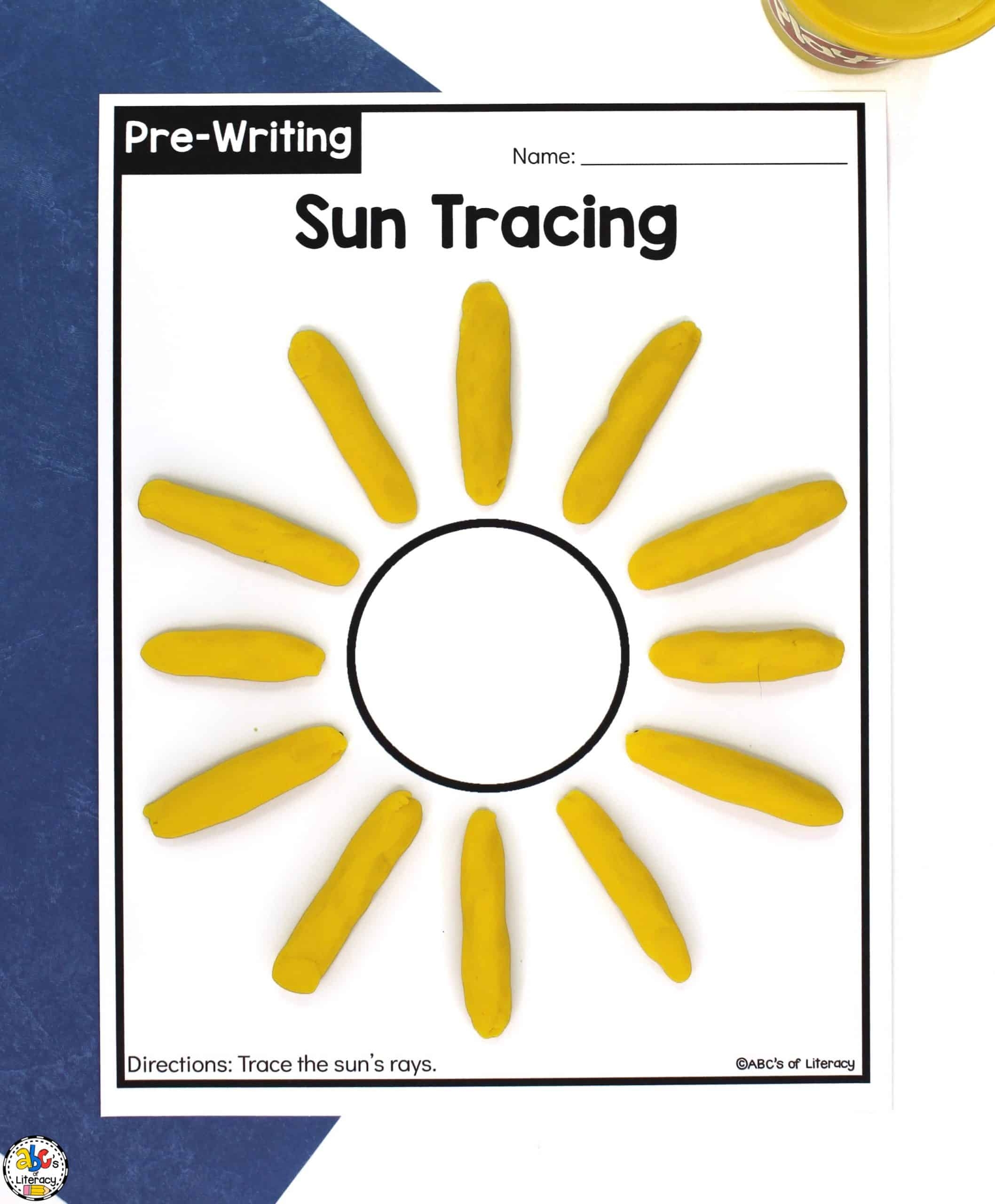 Sun Tracing Worksheet