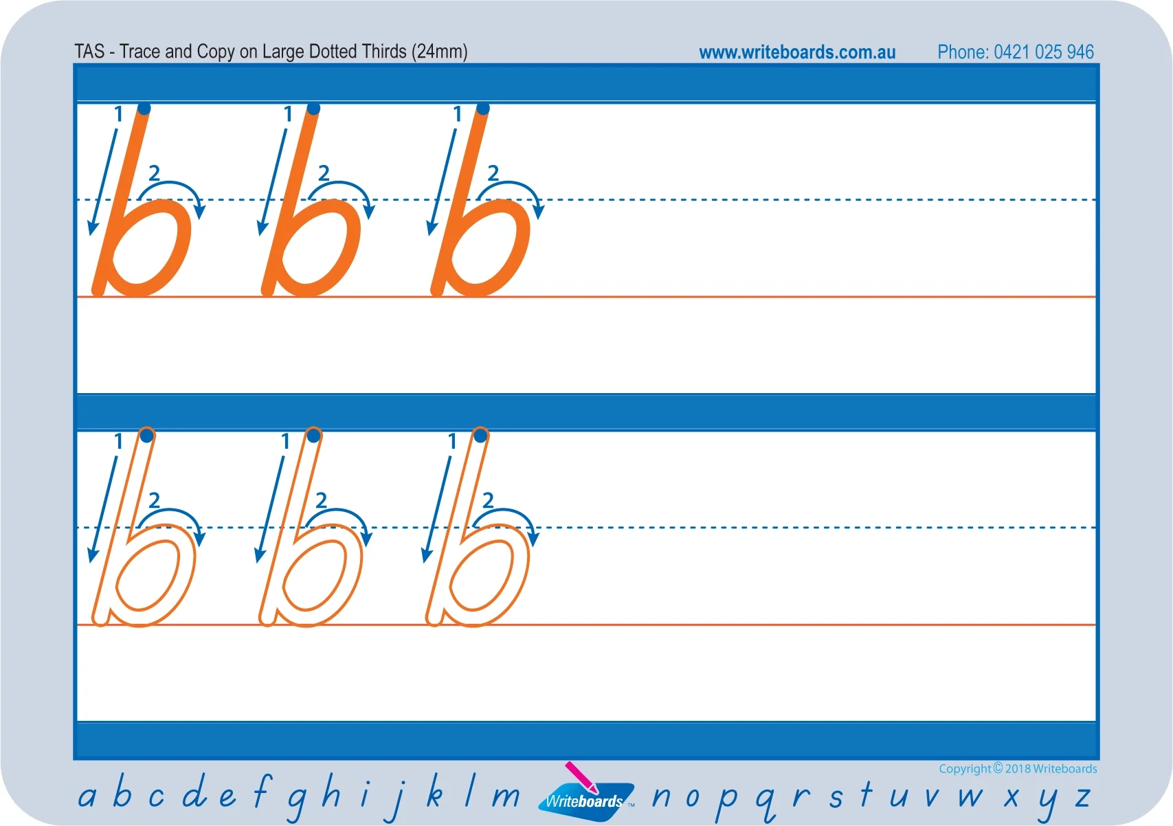 Cursive Dotted Tracing Font Free Download