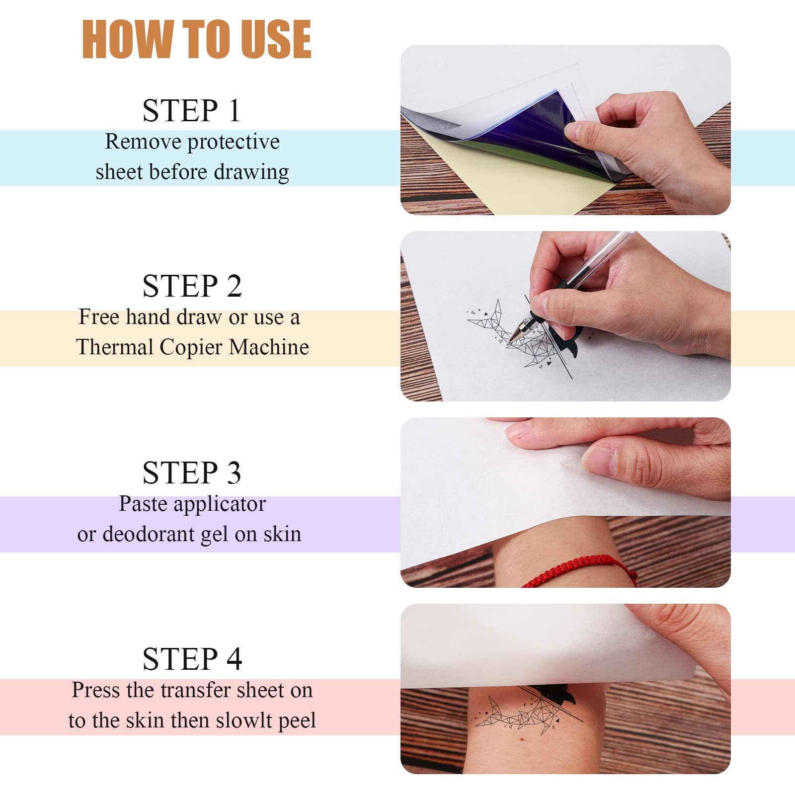 How To Use Tattoo Tracing Paper