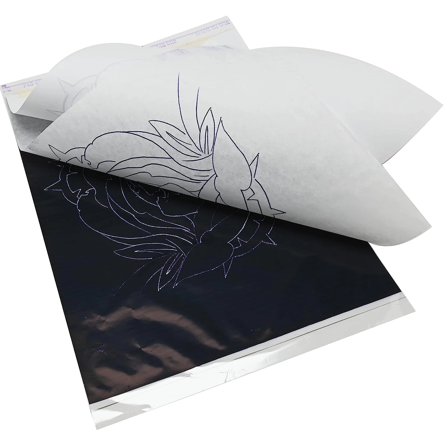 Thunderlord Power Transfer Paper 100 Sheets Tattoo Stencil Transfer Paper Tattoo Thermal Stencil Paper For Tattooing Thunderlord Power Transfer Paper 100 Sheets Tattoo Stencil Transfer Paper Tattoo Thermal Stencil Paper For Tattooing