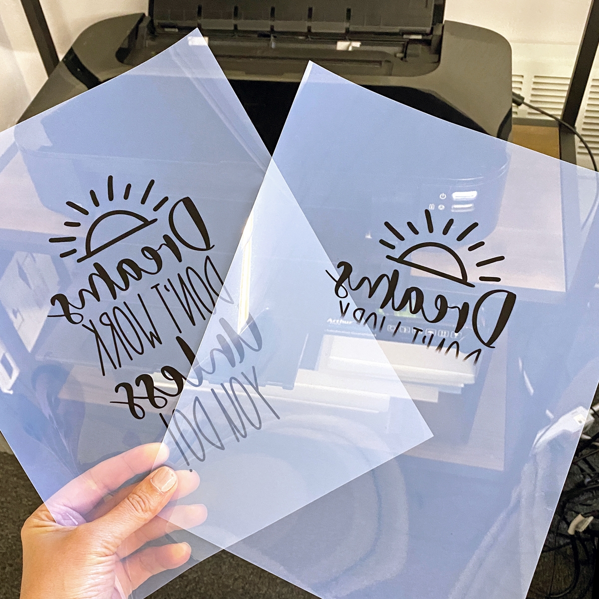 Tips For Printing Transparencies With Epson Inkjet Printers 