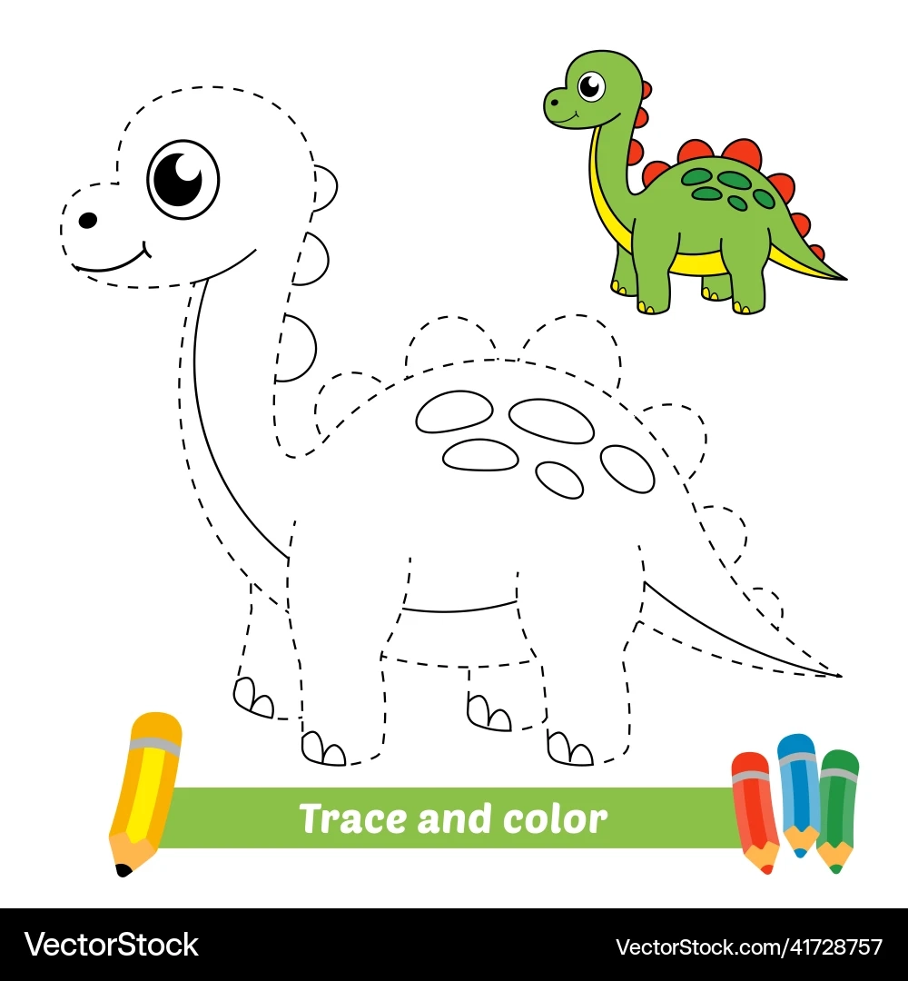 Dinosaur Tracing Preschool