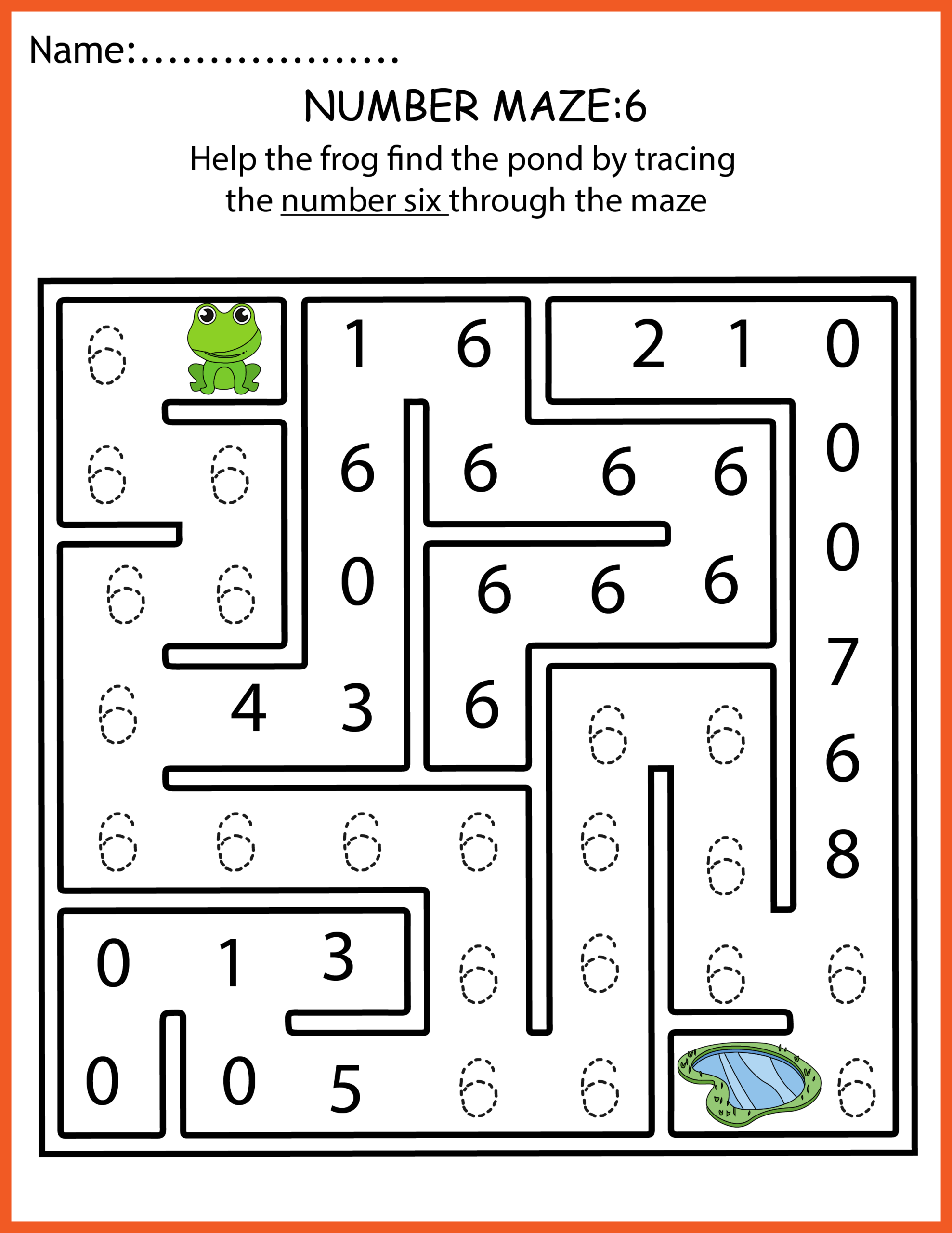 Tracing Games For Preschoolers