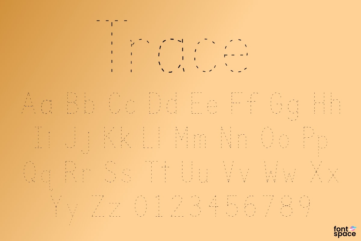 Trace Font Free Download Trace Font Free Download