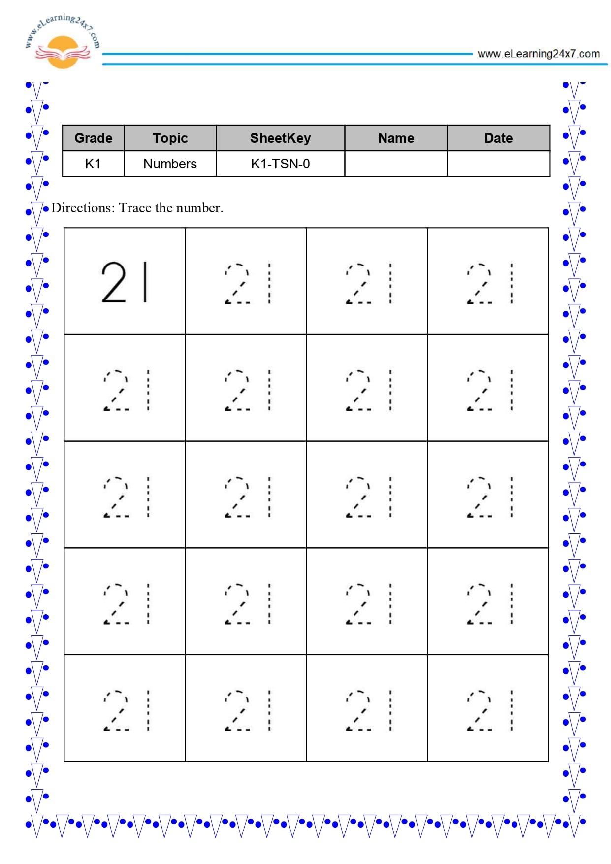 Trace Number 21 Https eLearning24x7