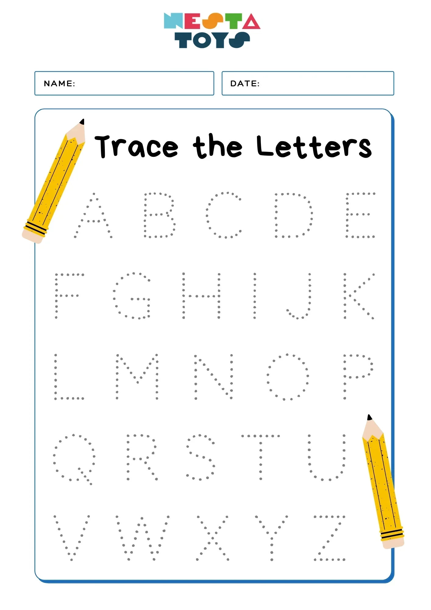 Trace The Letters And Spell Out Fun Activity Sheet For 