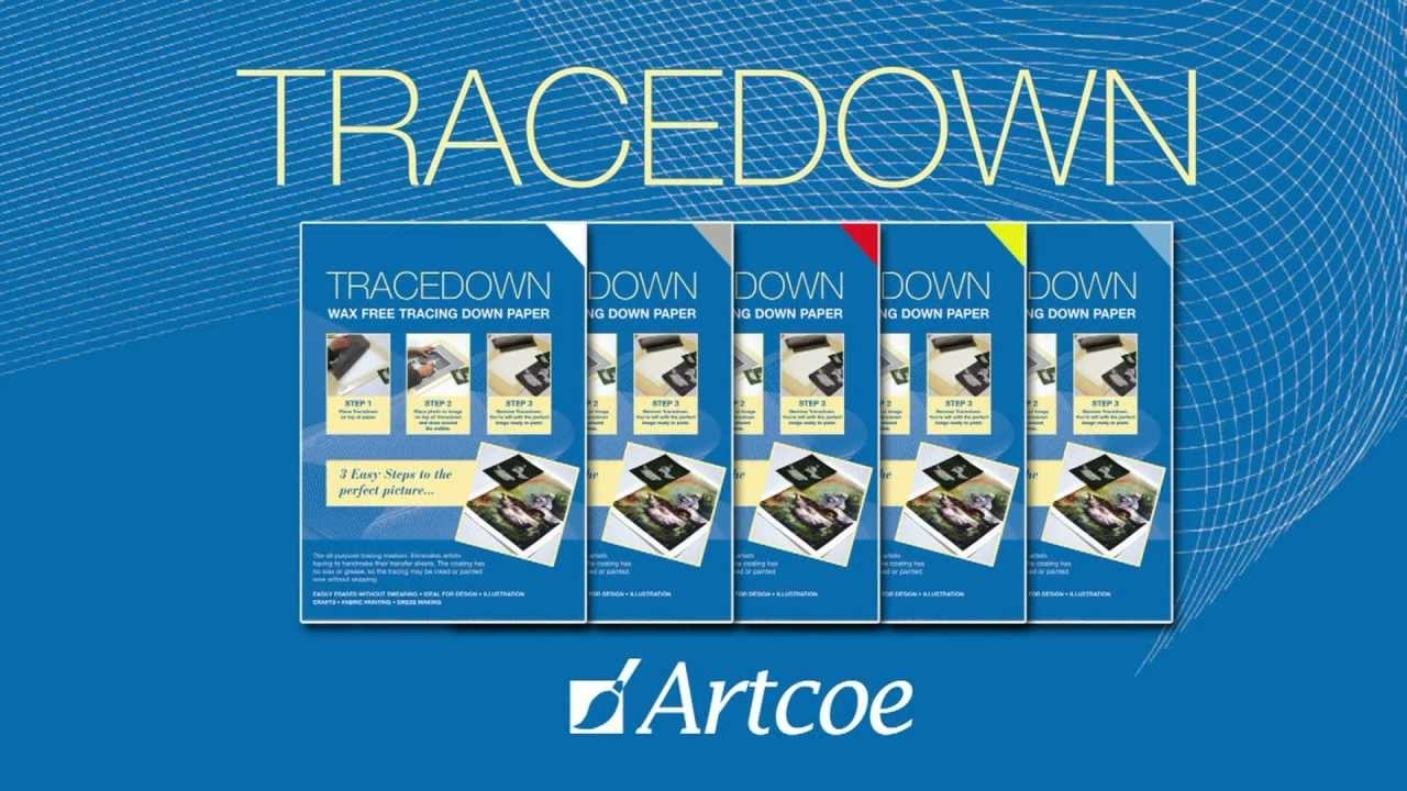 Tracedown Wax Free Graphite Transfer Paper