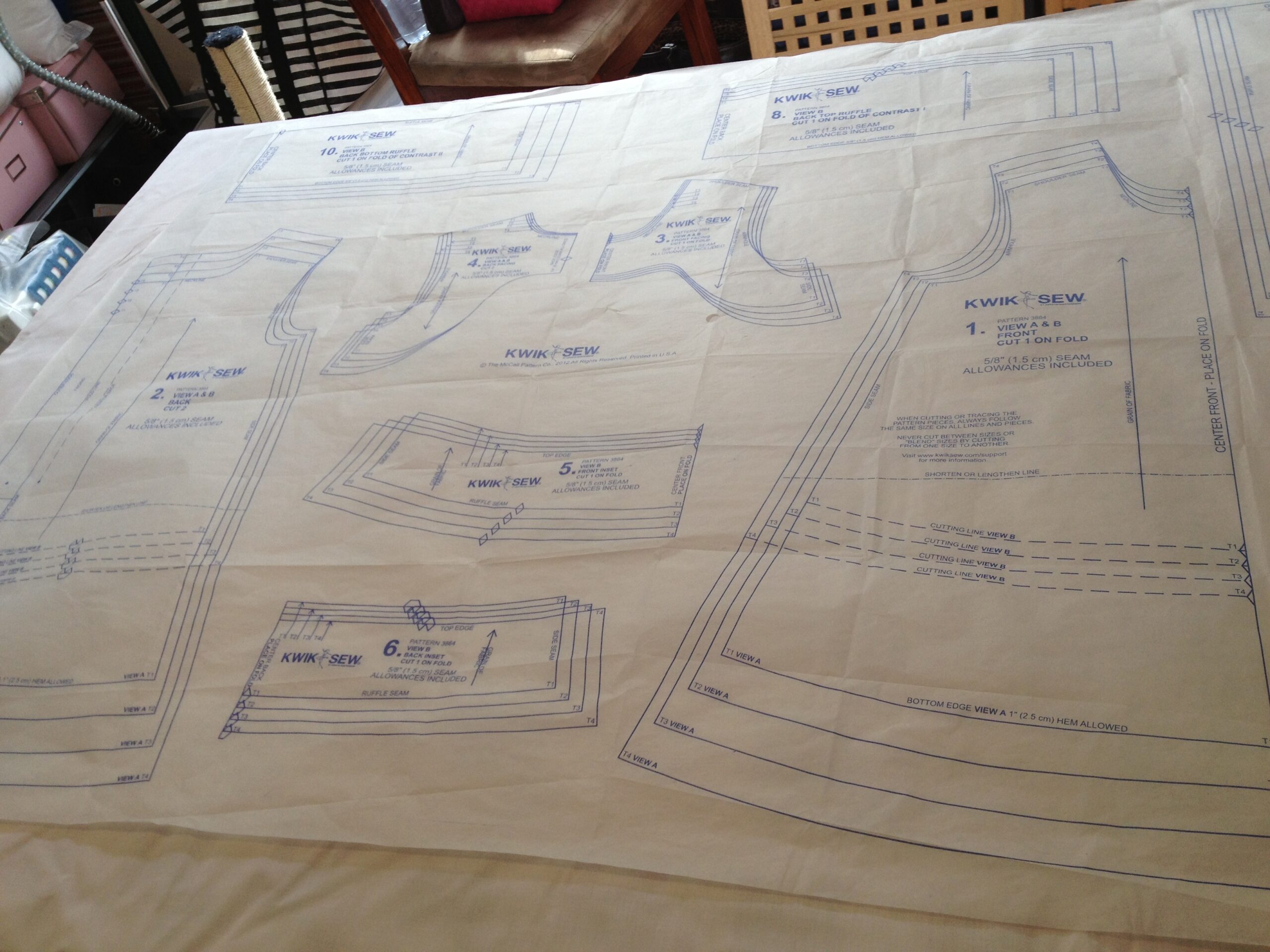 Dress Pattern Tracing Paper