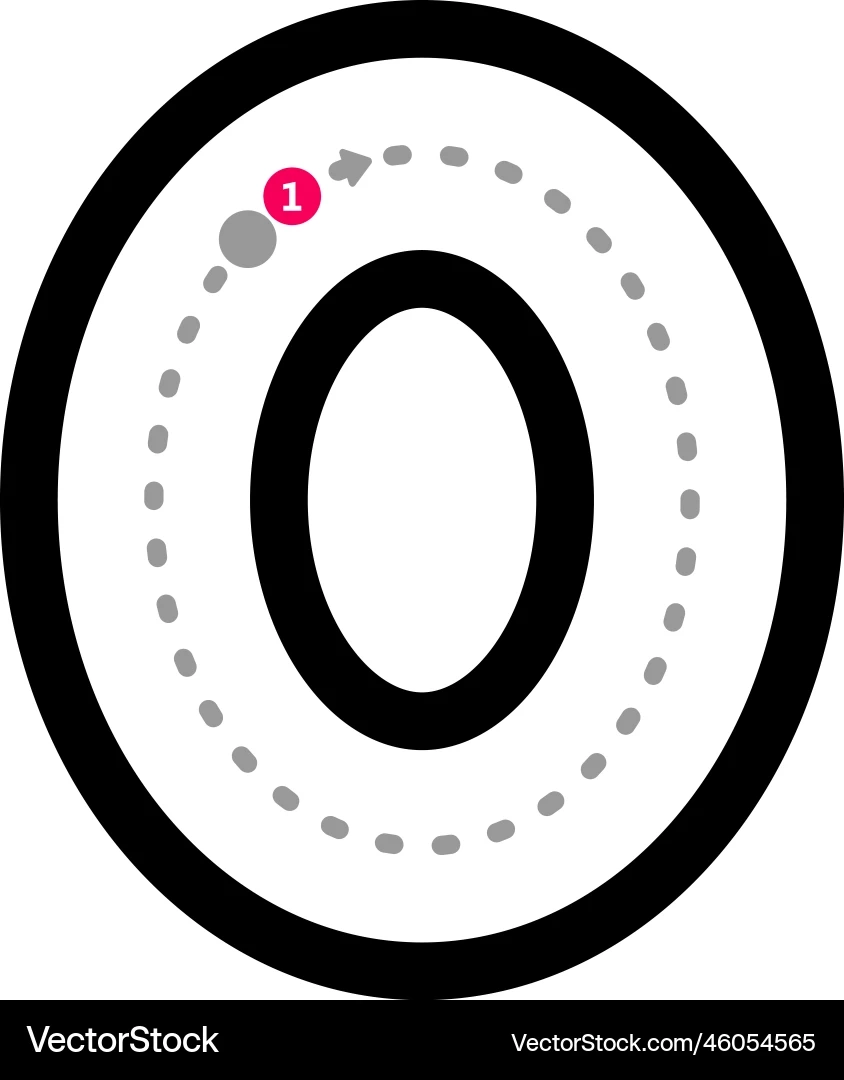 Tracing Alphabet Letter O Lowercase Prewriting Royalty Free Tracing Alphabet Letter O Lowercase Prewriting Royalty Free