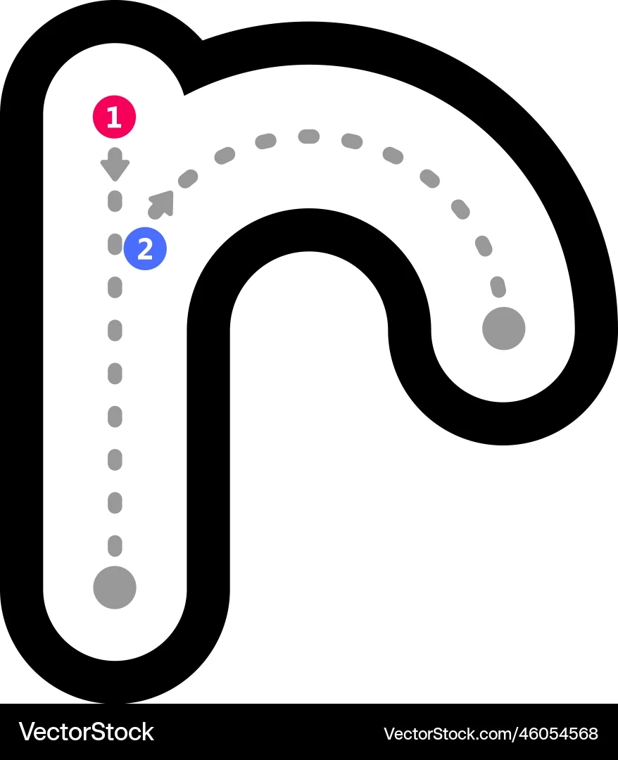 Tracing Alphabet Letter R Lowercase Prewriting Royalty Free 