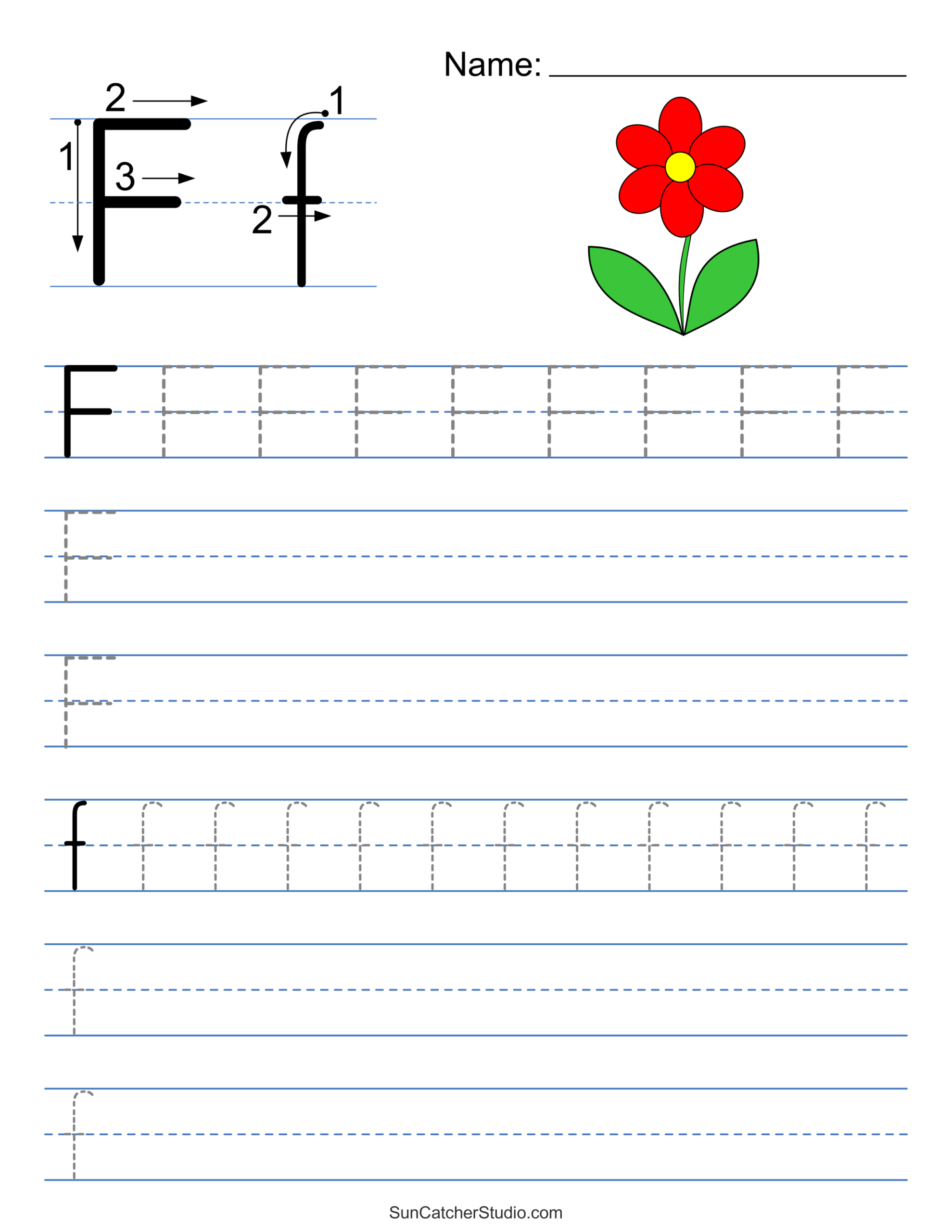 Tracing Alphabet Letters Printable Handwriting Worksheets Free Tracing Alphabet Letters Printable Handwriting Worksheets Free