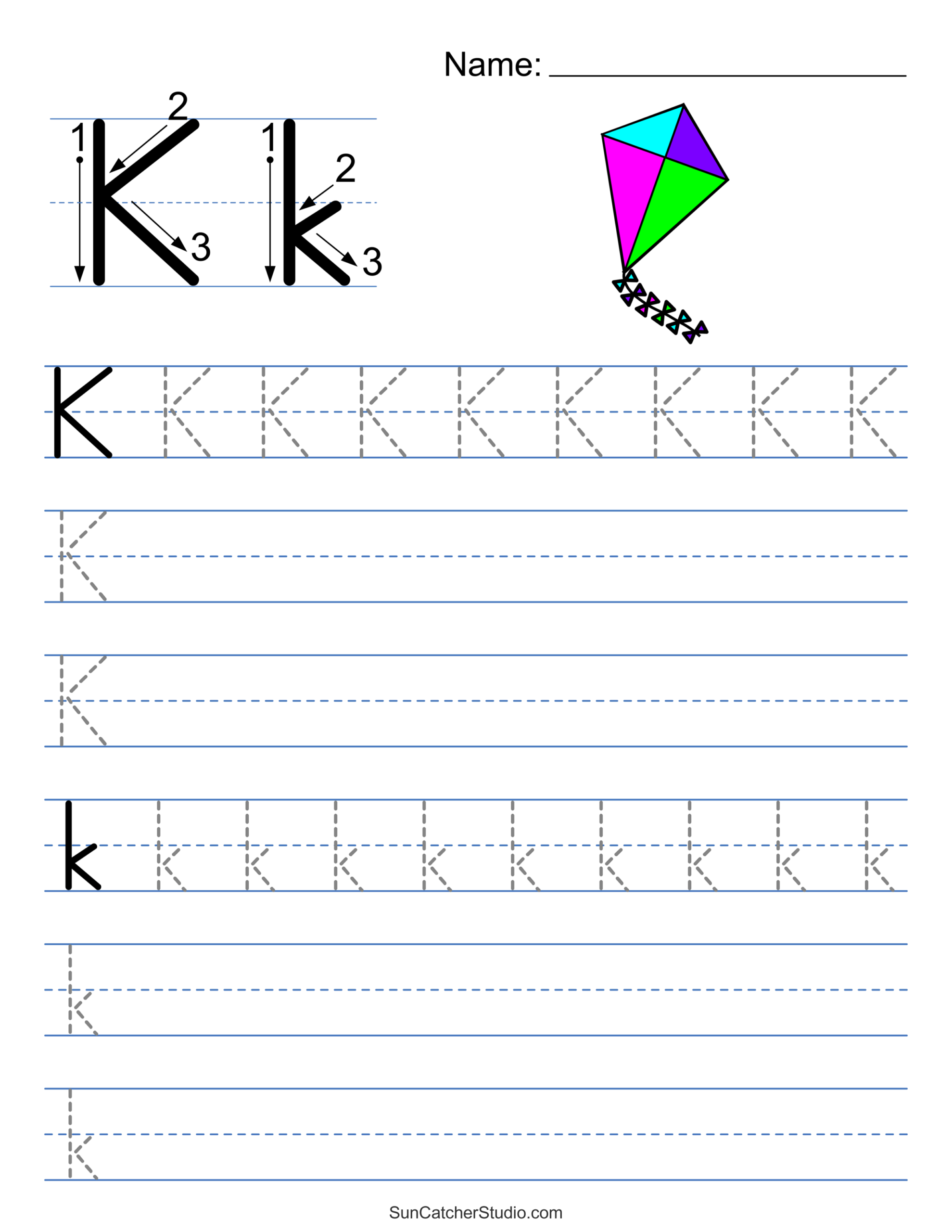 Letter Tracing Worksheets Pdf