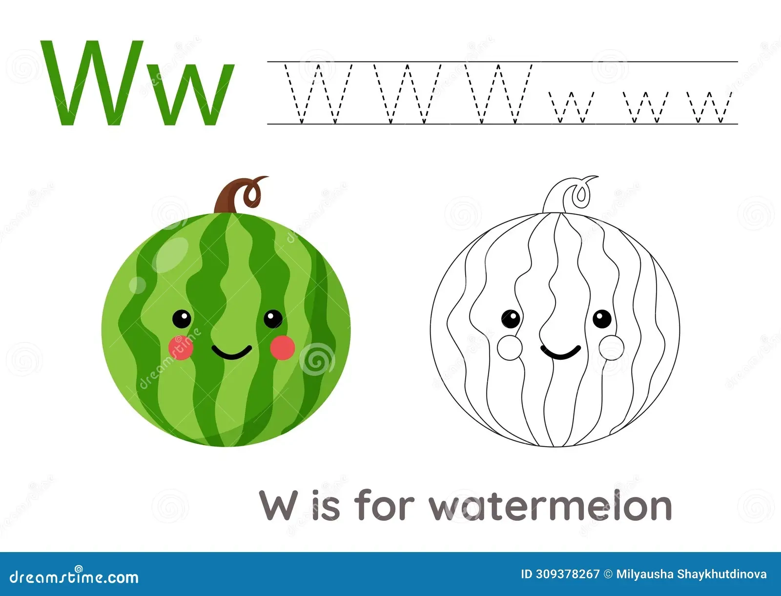 Tracing Alphabet Letters With Cute Fruits And Vegetables Color 