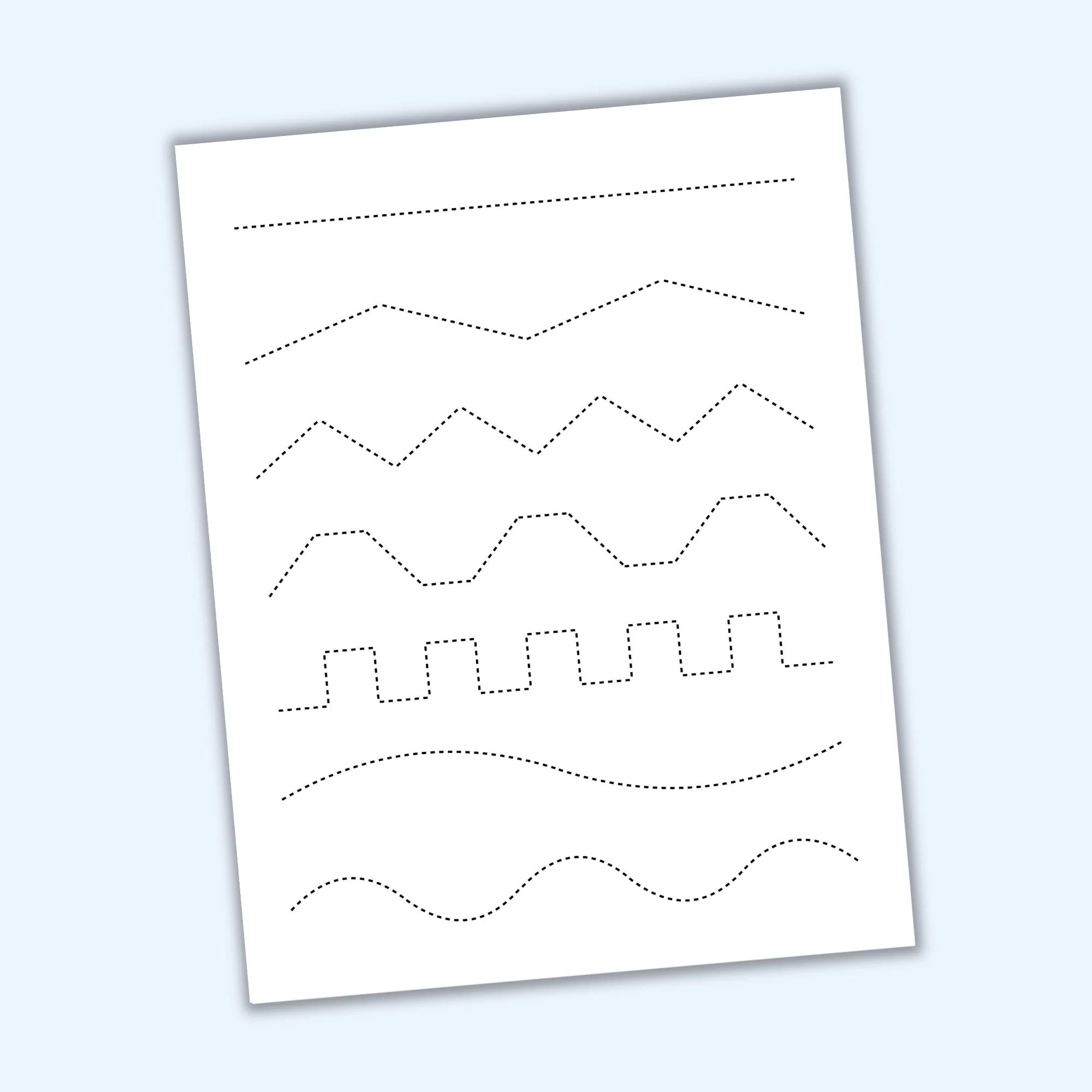 Tracing amp Cutting Practice Bundle 41 Pages Printables By The 
