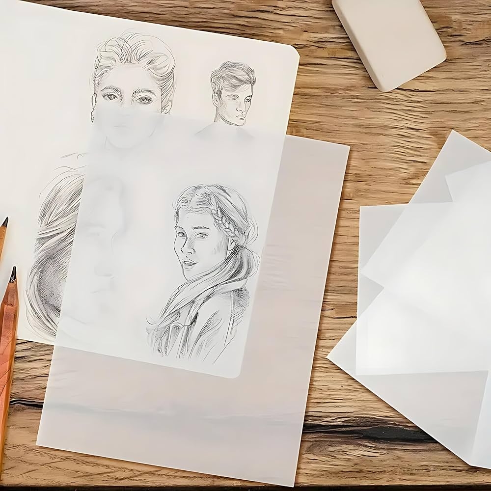 Tracing Book Tracing Paper 100PCS A4 For Artists Translucent 
