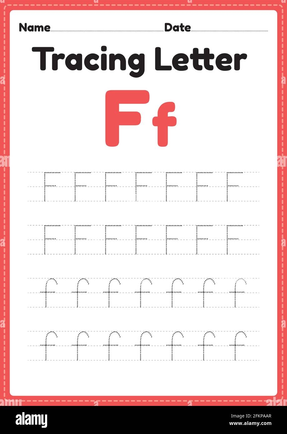 Tracing Letters Worksheet