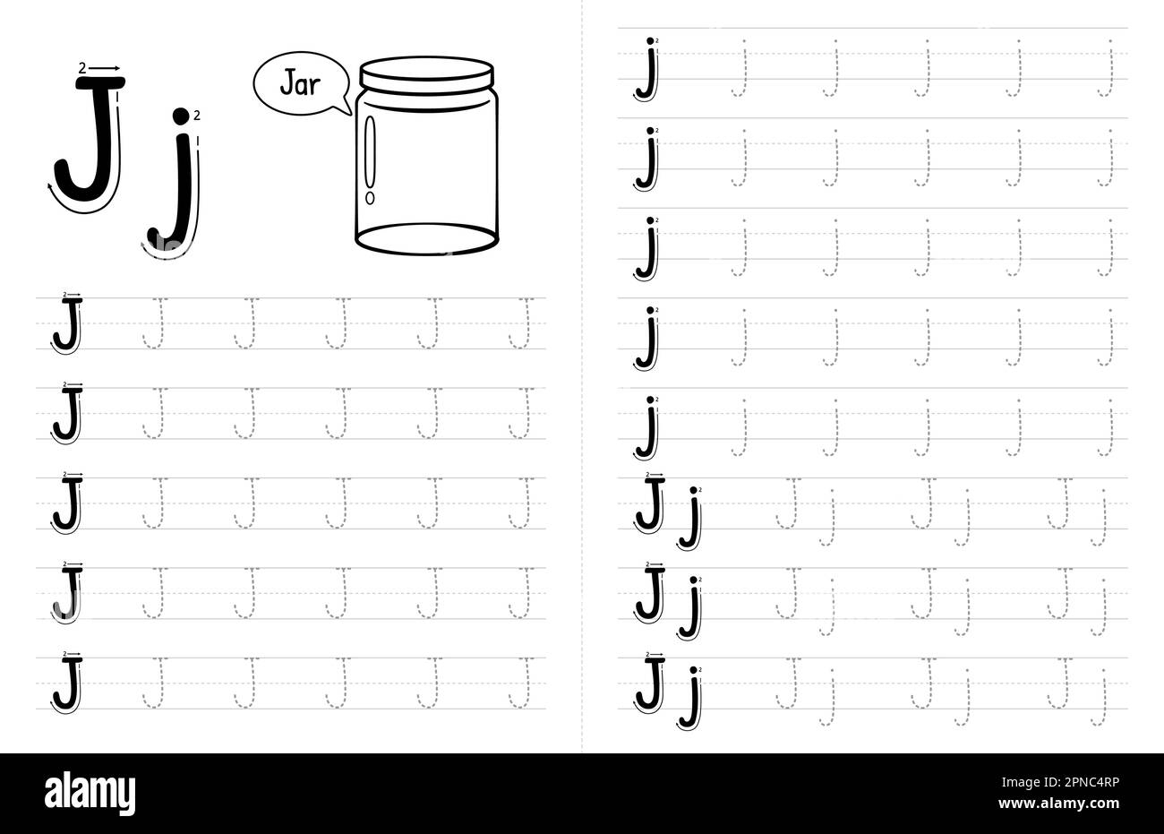 Tracing Letter J Hi res Stock Photography And Images Alamy Tracing Letter J Hi res Stock Photography And Images Alamy