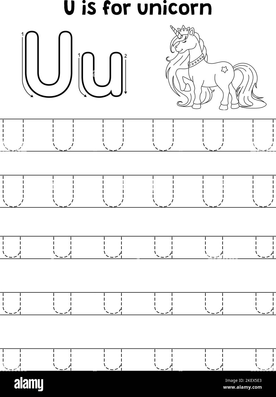 Tracing Letter U Hi res Stock Photography And Images Alamy Tracing Letter U Hi res Stock Photography And Images Alamy