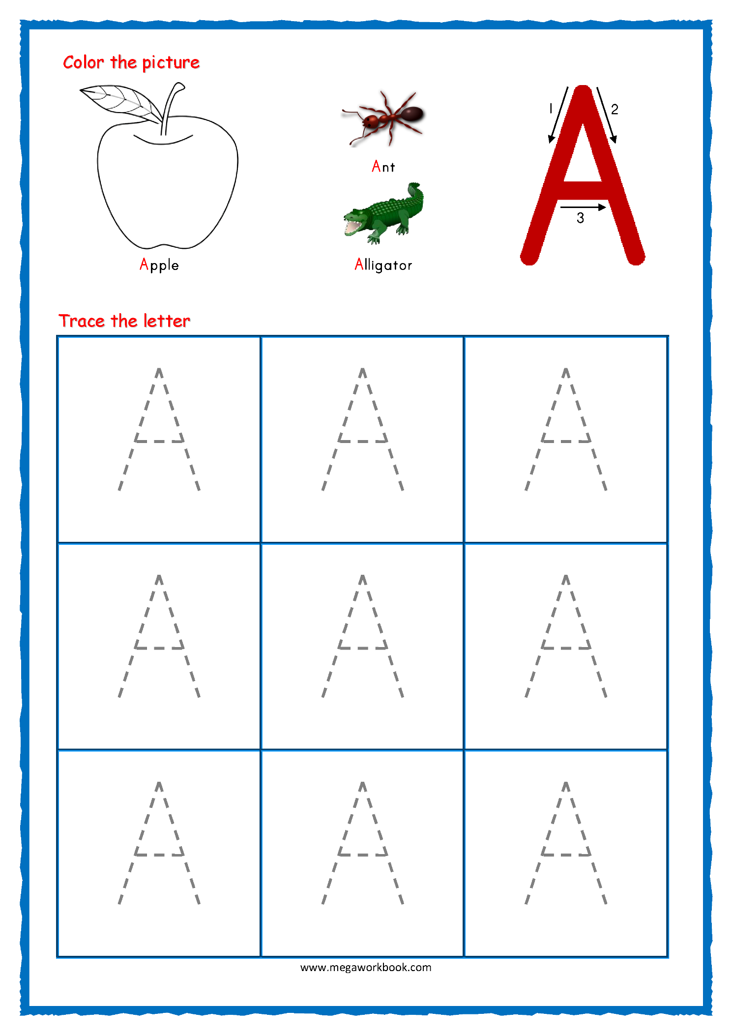 Tracing Pages Preschool