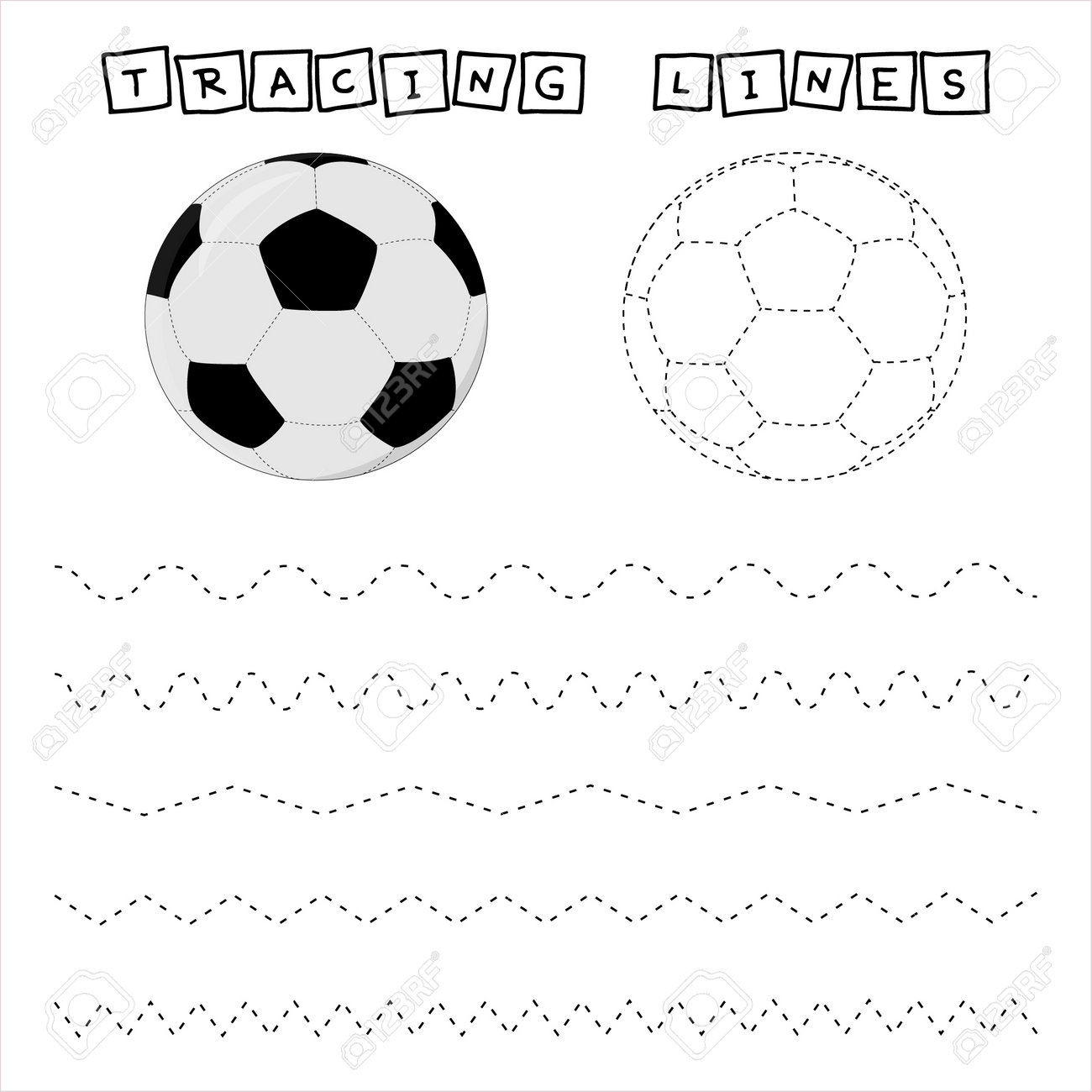 Ball Tracing Worksheet