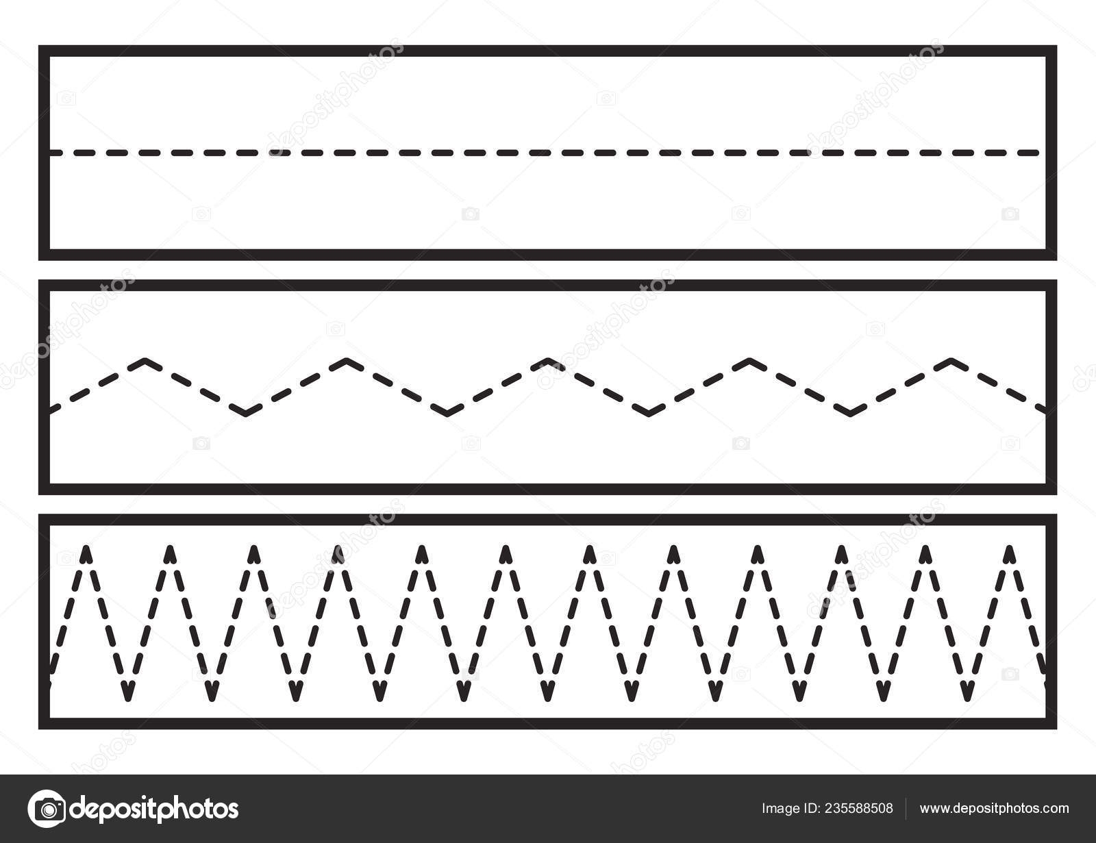 Tracing Lines For Pre K