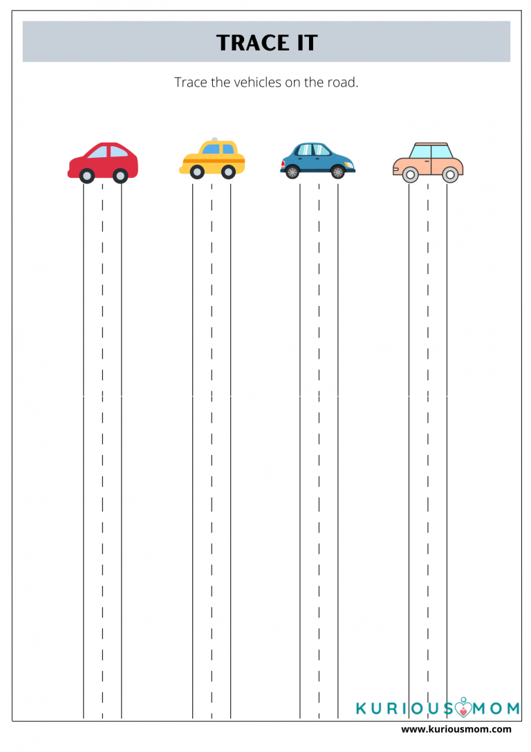 Tracing Straight Lines Worksheets Pdf