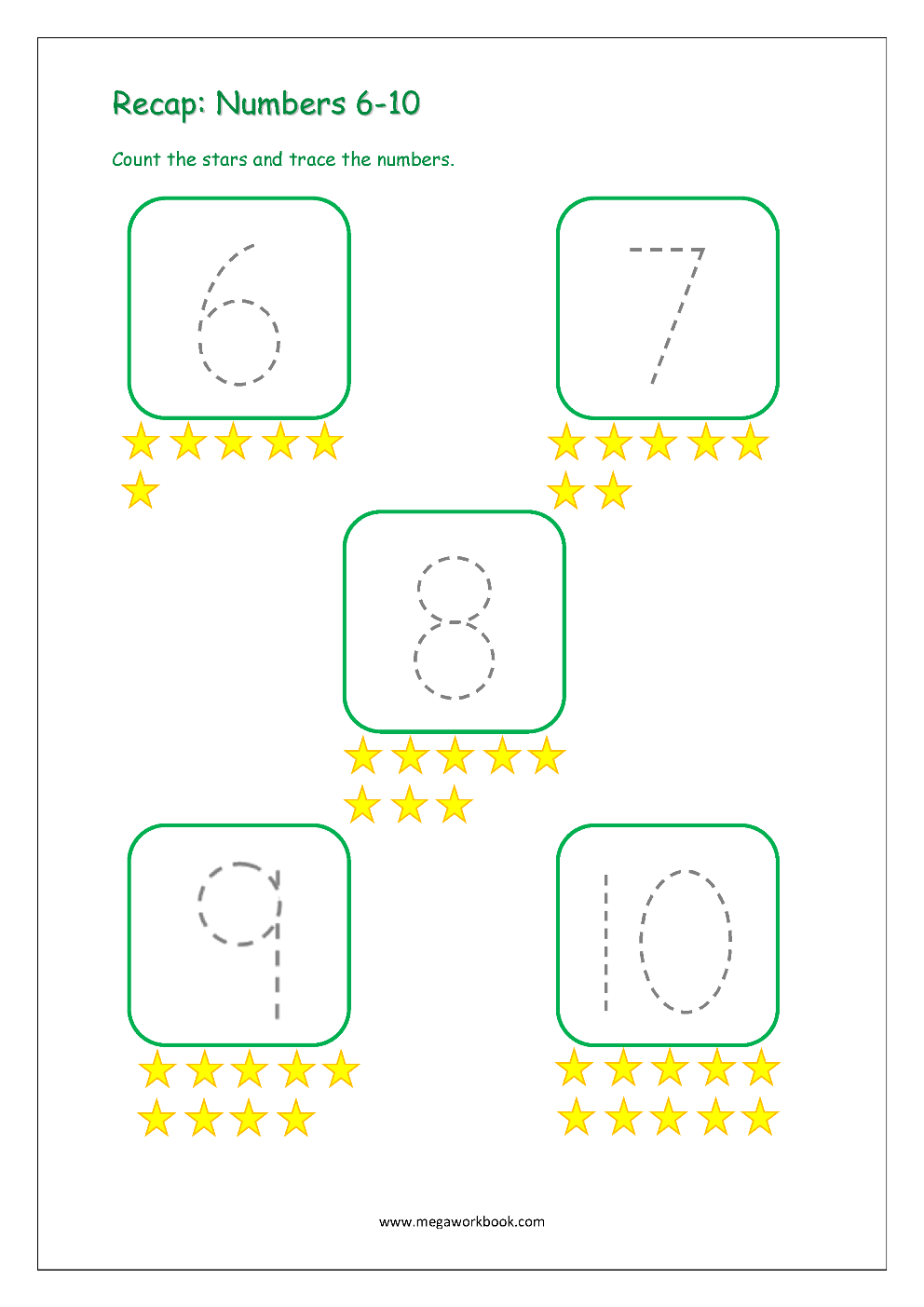 Tracing Numbers Number Tracing Worksheets Tracing Numbers 1 To 