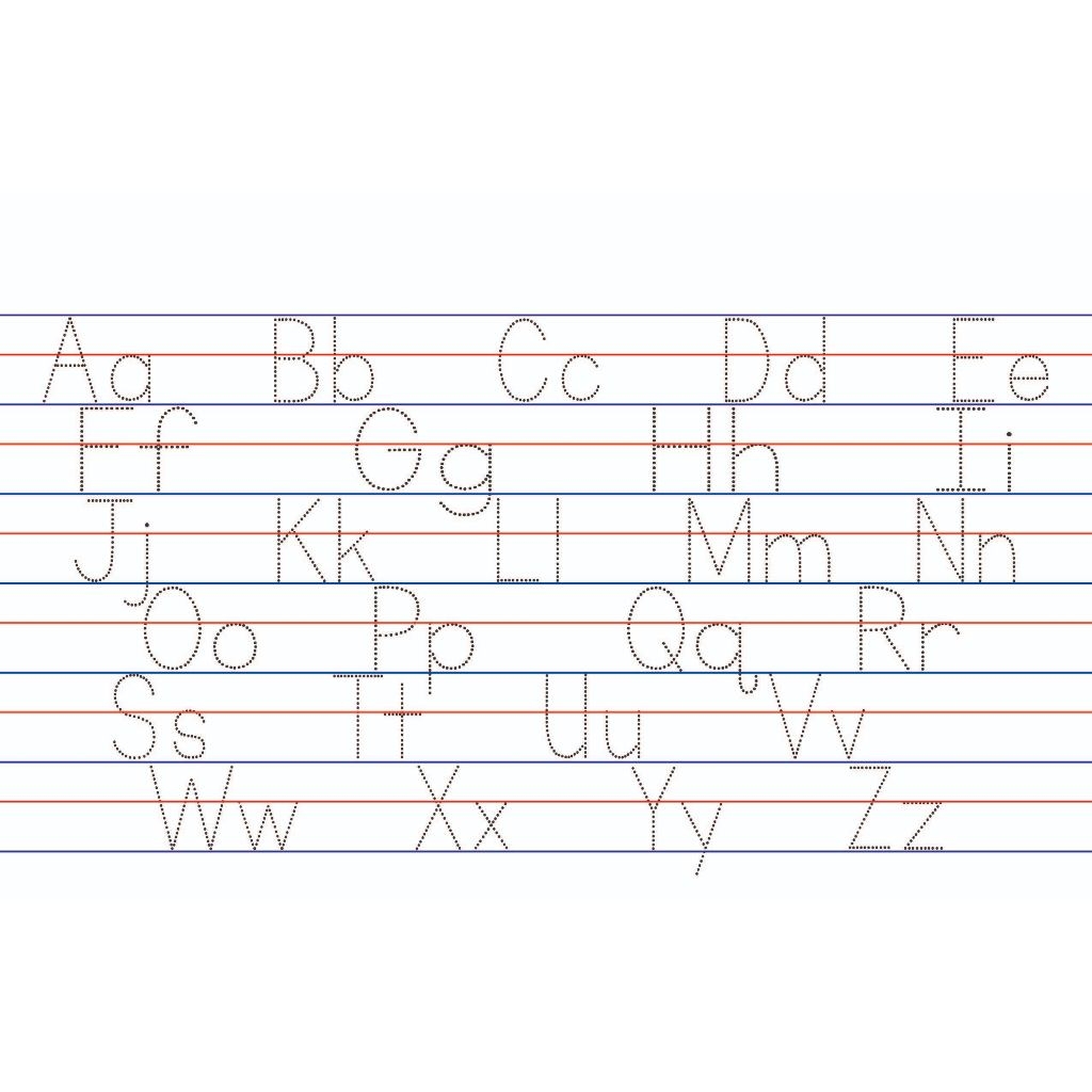 Alphabet Tracing Pad