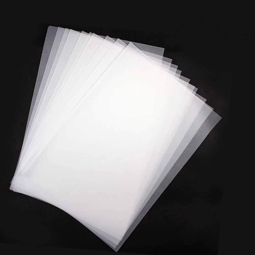 Tracing Paper 100 Sheets Printable White DIN A4 70 G m For 