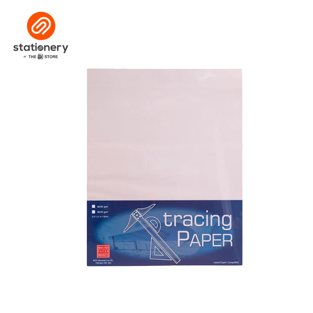Tracing Paper 82gsm 8 5X11 10 Sheets SM Stationery