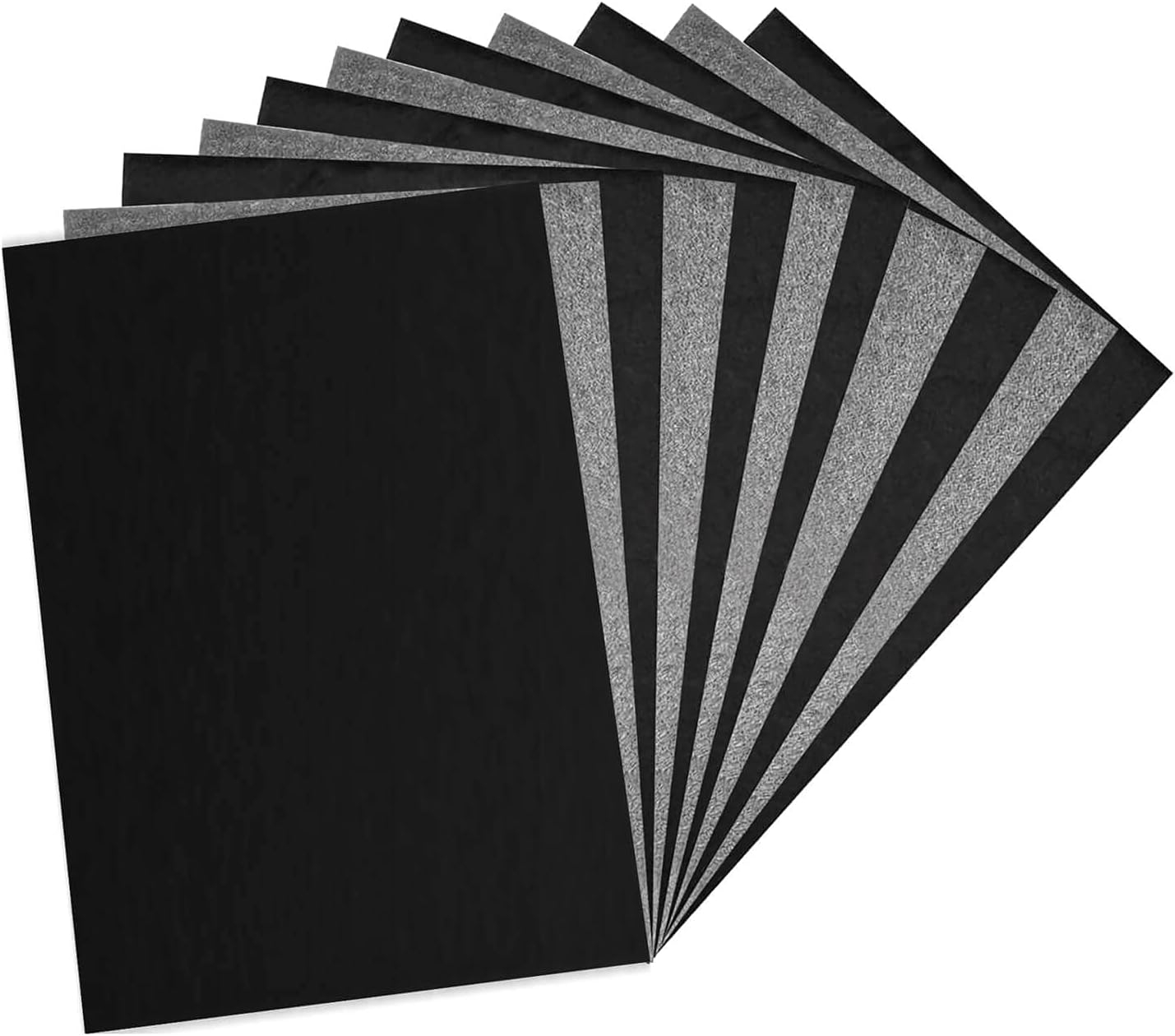 Tracing Paper A4 100 Sheets Black A4 Tracing Paper Black Graphite Paper Metal Glass Carving DIY Wood Burning Transfer Craft Carbon Copy Paper 