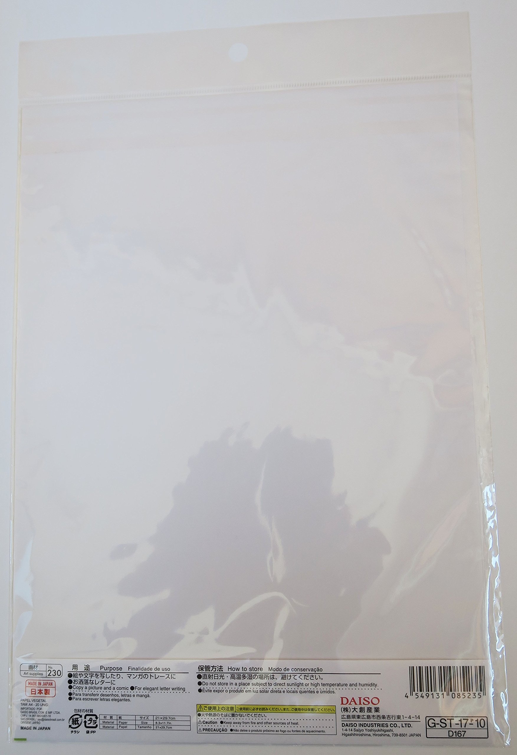 Daiso Tracing Paper