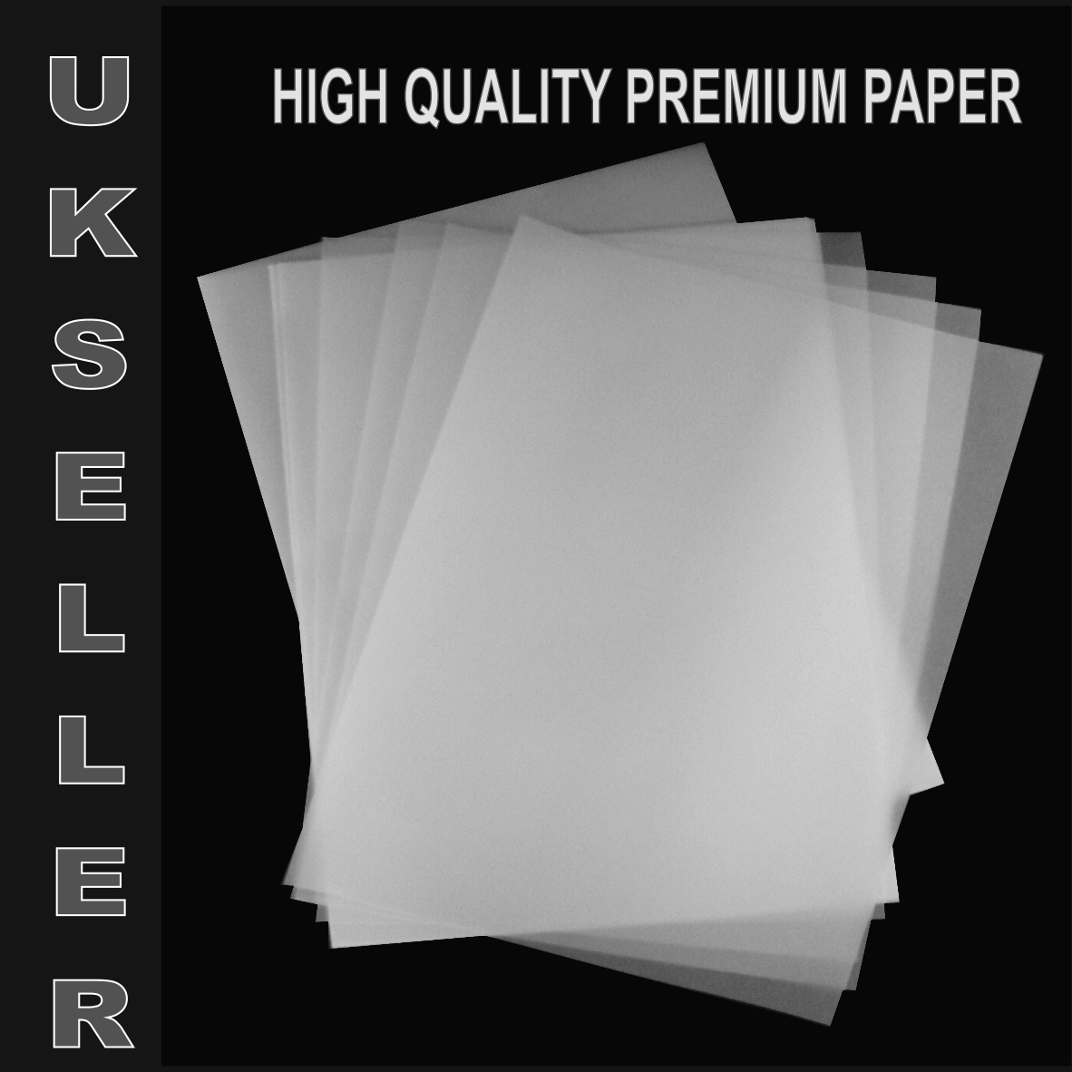 Tracing Paper A4 X 20 Translucent Calligraphy High Quality Drawing Sheet 95 GSM
