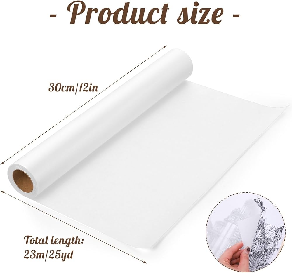 Tracing Paper A4 ZOFUN 200 Pcs Tracing Papers 63 GSM Tracing 