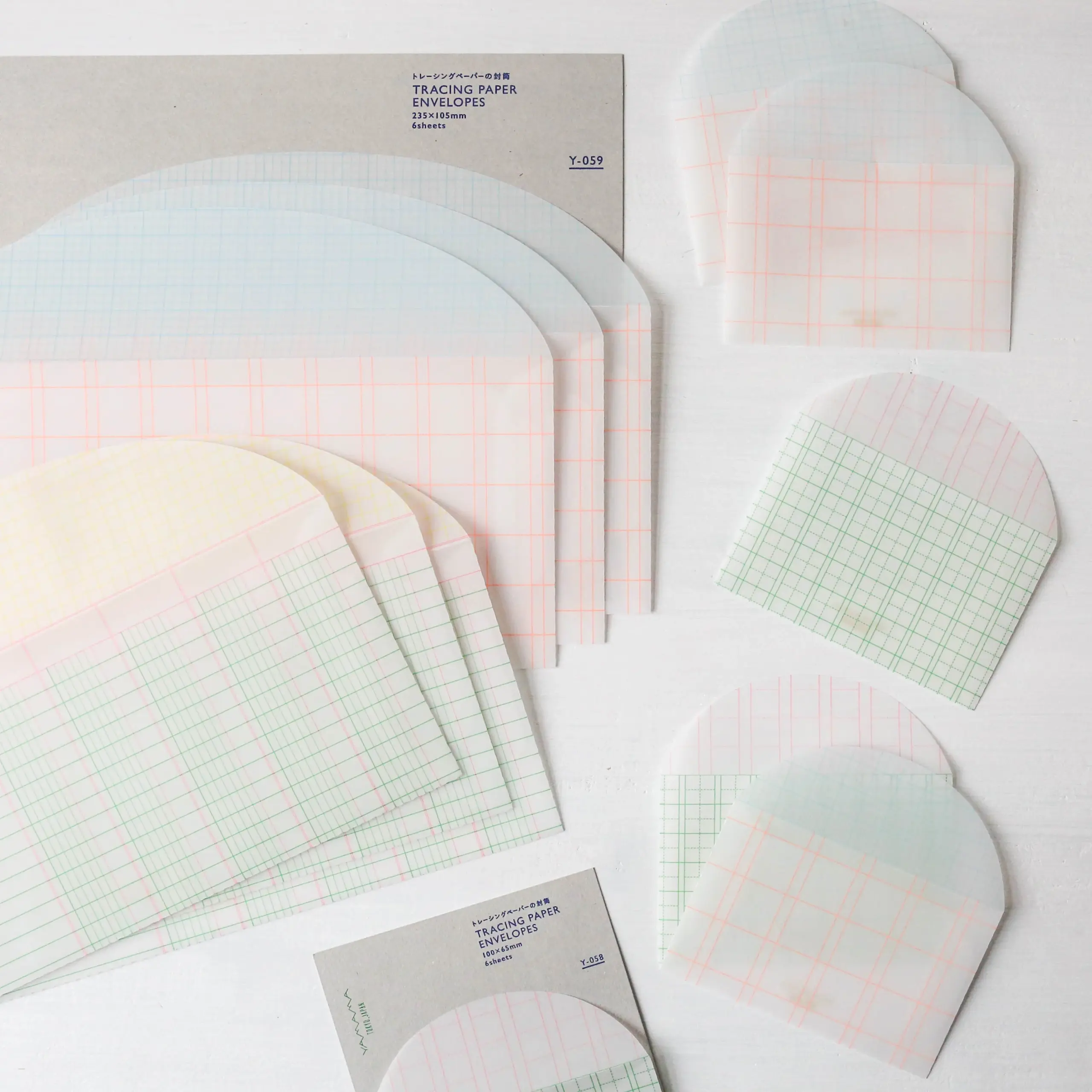 Tracing Paper Envelope Set Of 6 By Yamama Berylune