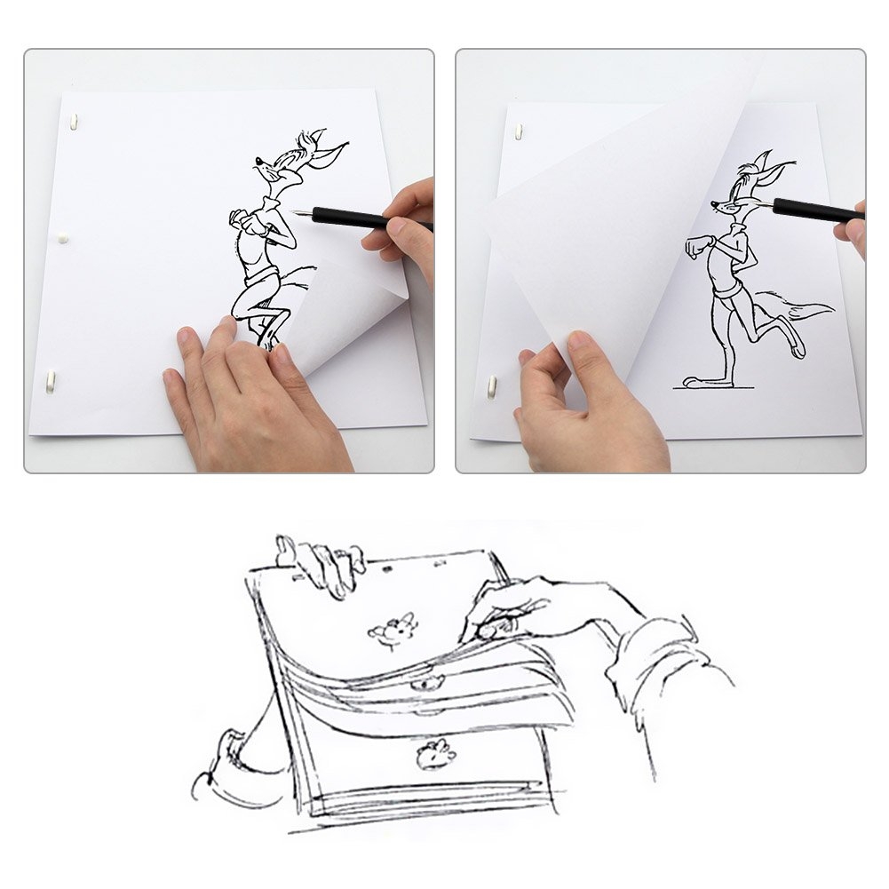 Tracing Paper For Artists 200 Sheets Animation Paper With Pre 