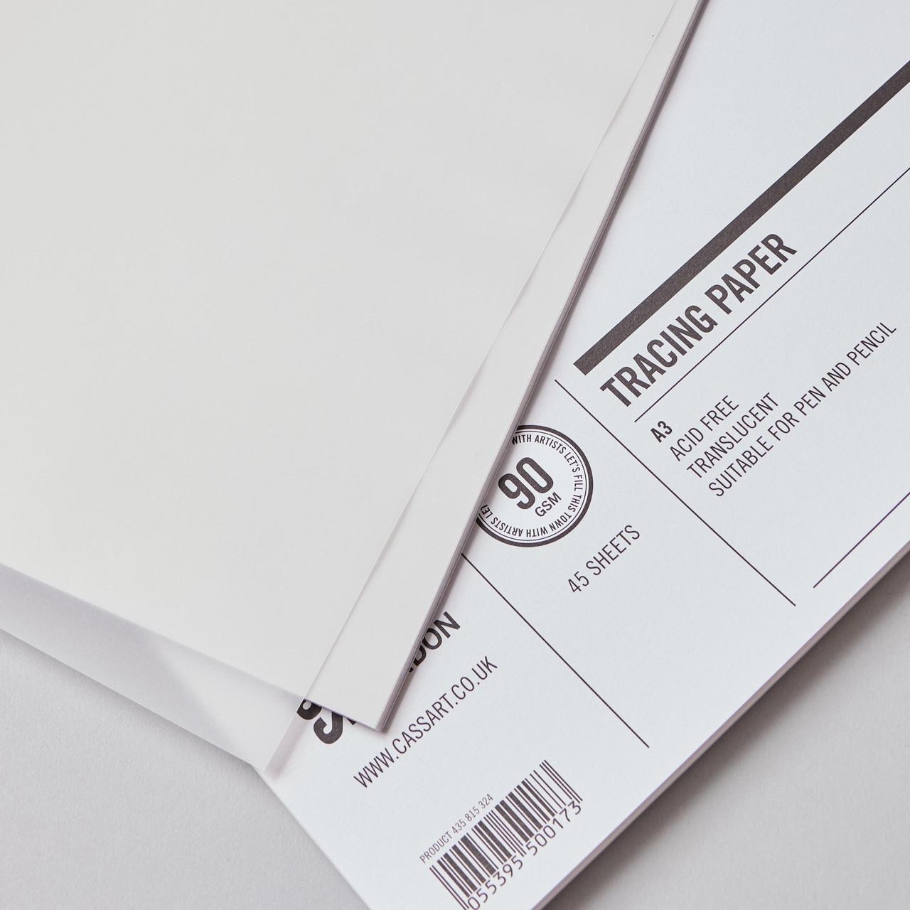 Tracing Paper For Drawing A2 Professional Tracing Paper Pad 50 
