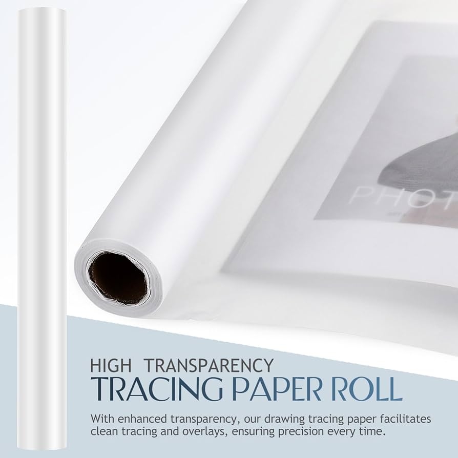 Tracing Paper For Drawing Tracing Paper Roll 12in X 55yd White 