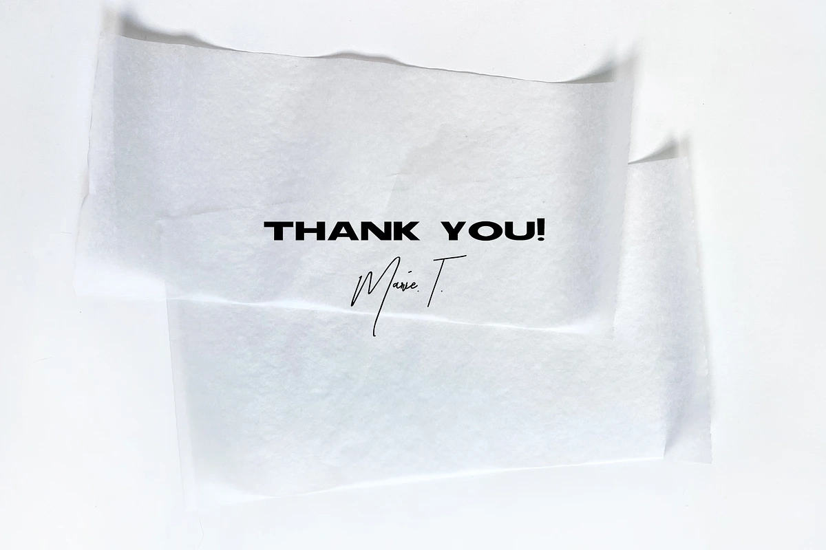 Tracing Paper Mockup