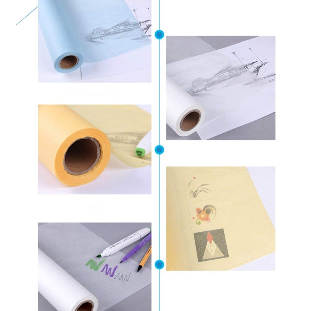 Tracing Paper MyLifeUNIT 100 Sheets Translucent Vellum 8 5x11 