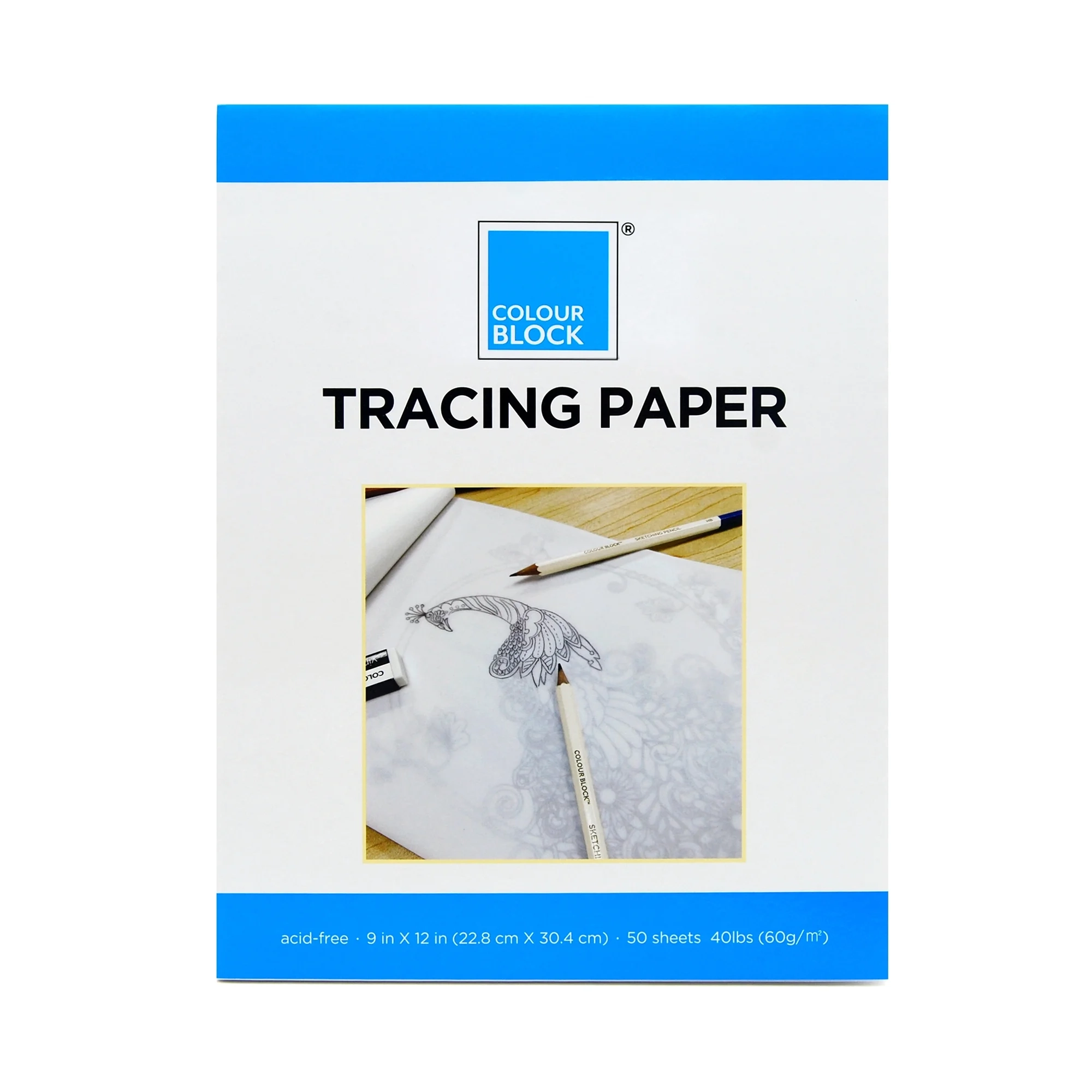 Tracing Paper Pad 9 X 12 Inch 50 Sheets Walmart