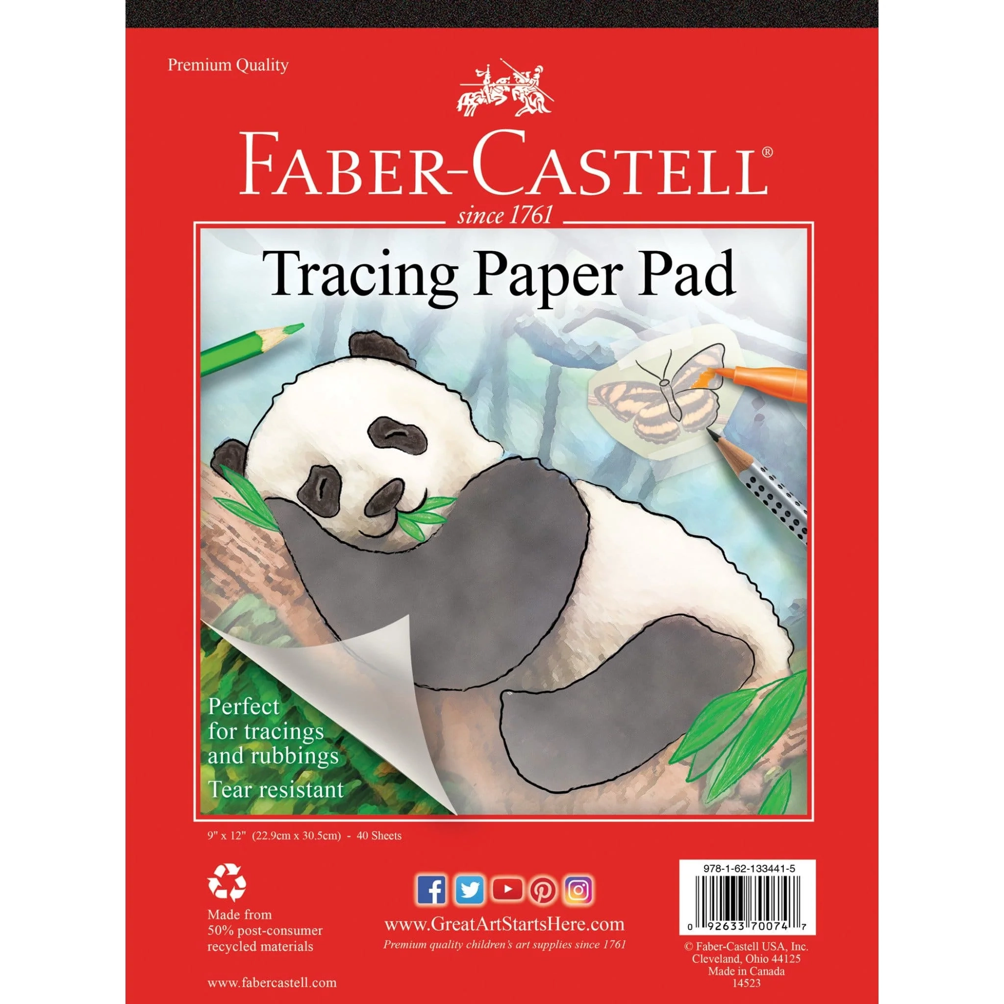 Tracing Paper Pad 9x12 A2Z Science amp Toys