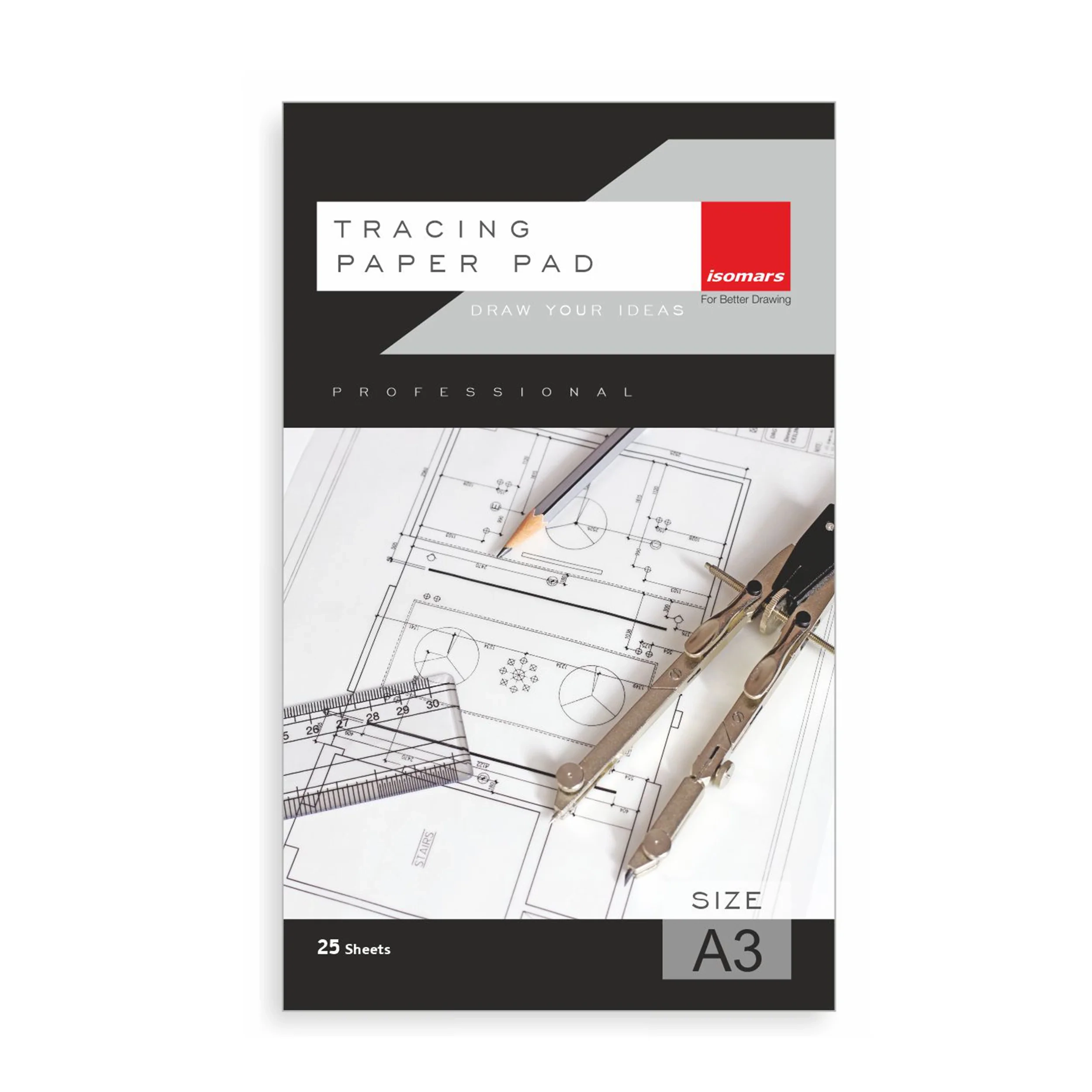 Tracing Paper Pad A3 Size Isomars Tracing Paper Pad A3 Size Isomars