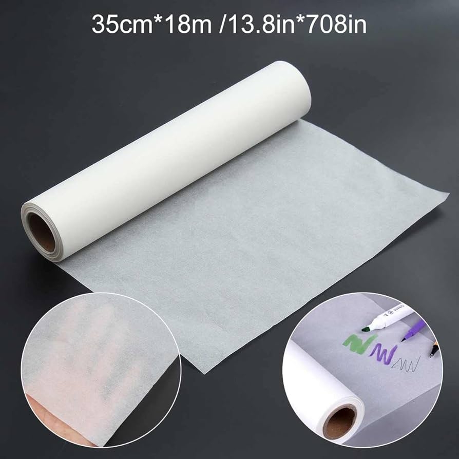 Tracing Paper Toilet Roll